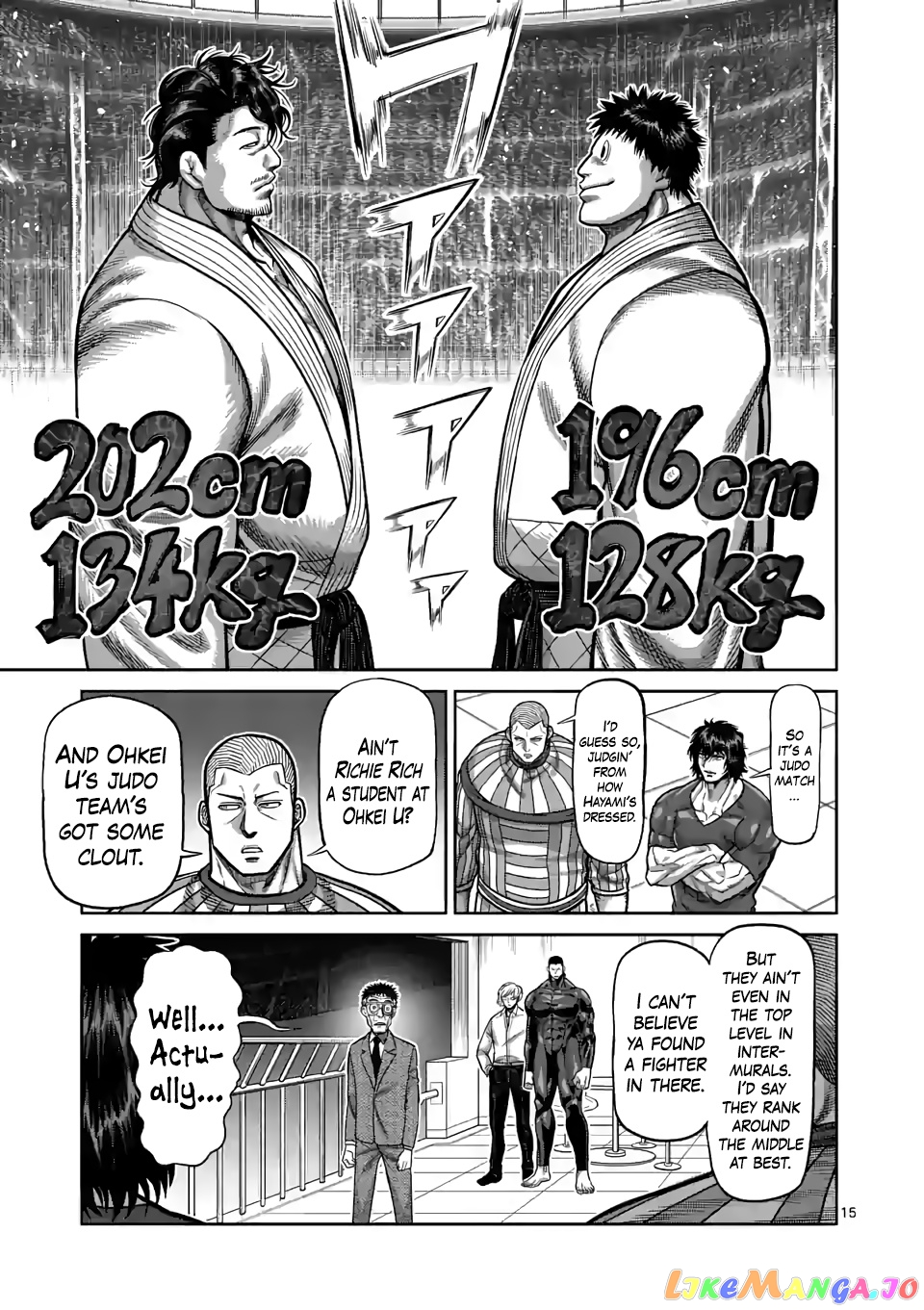 Kengan Omega chapter 97 - page 15
