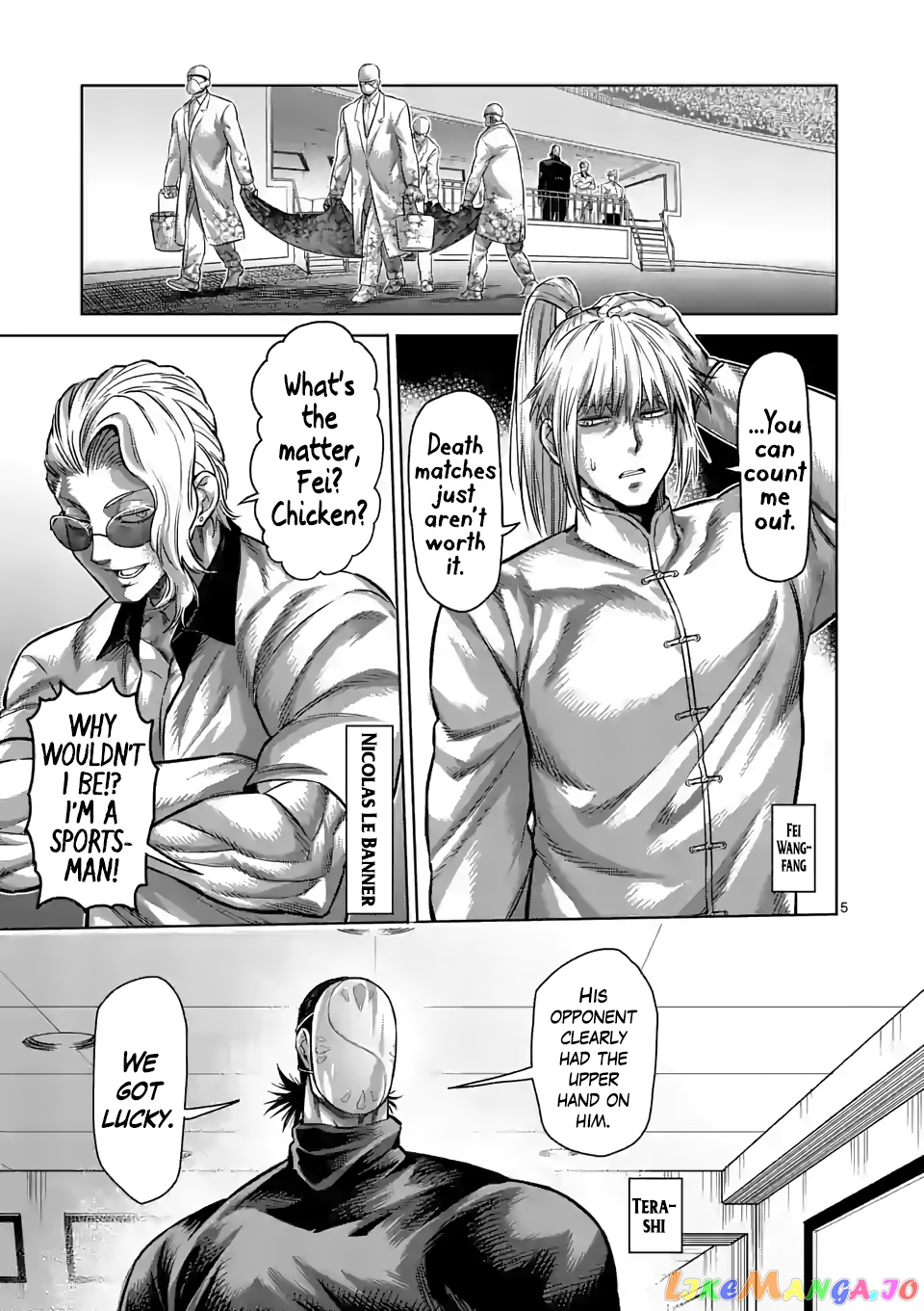 Kengan Omega chapter 97 - page 5