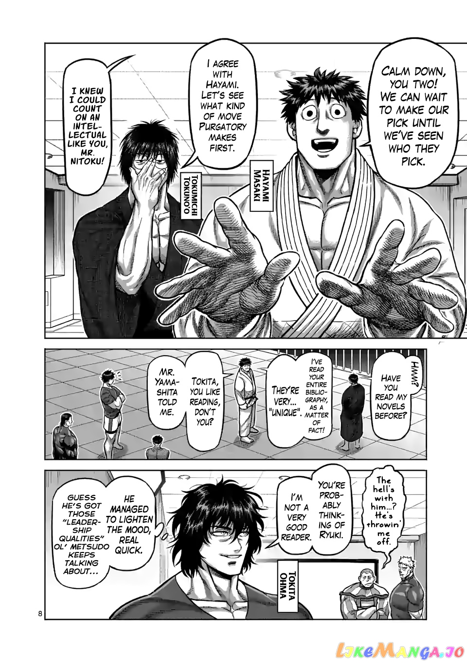 Kengan Omega chapter 97 - page 8