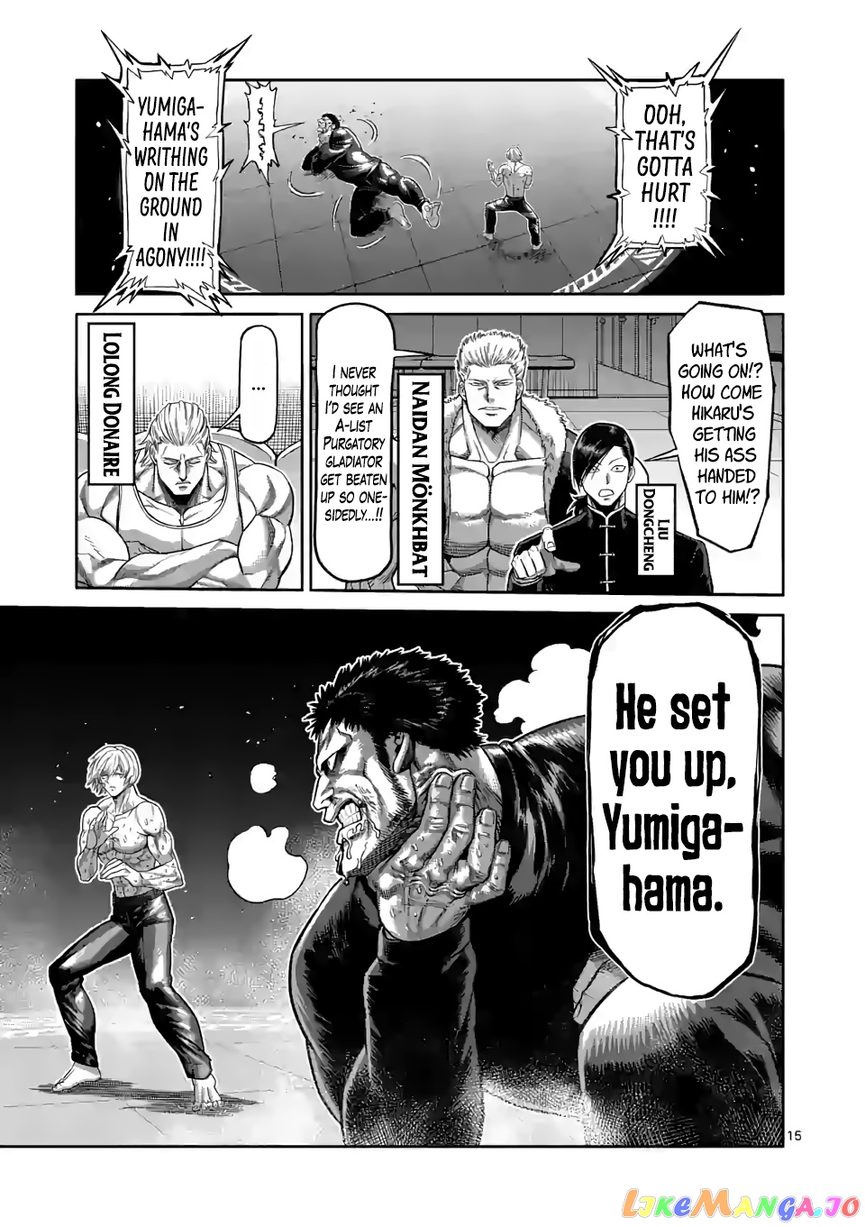 Kengan Omega chapter 79 - page 15