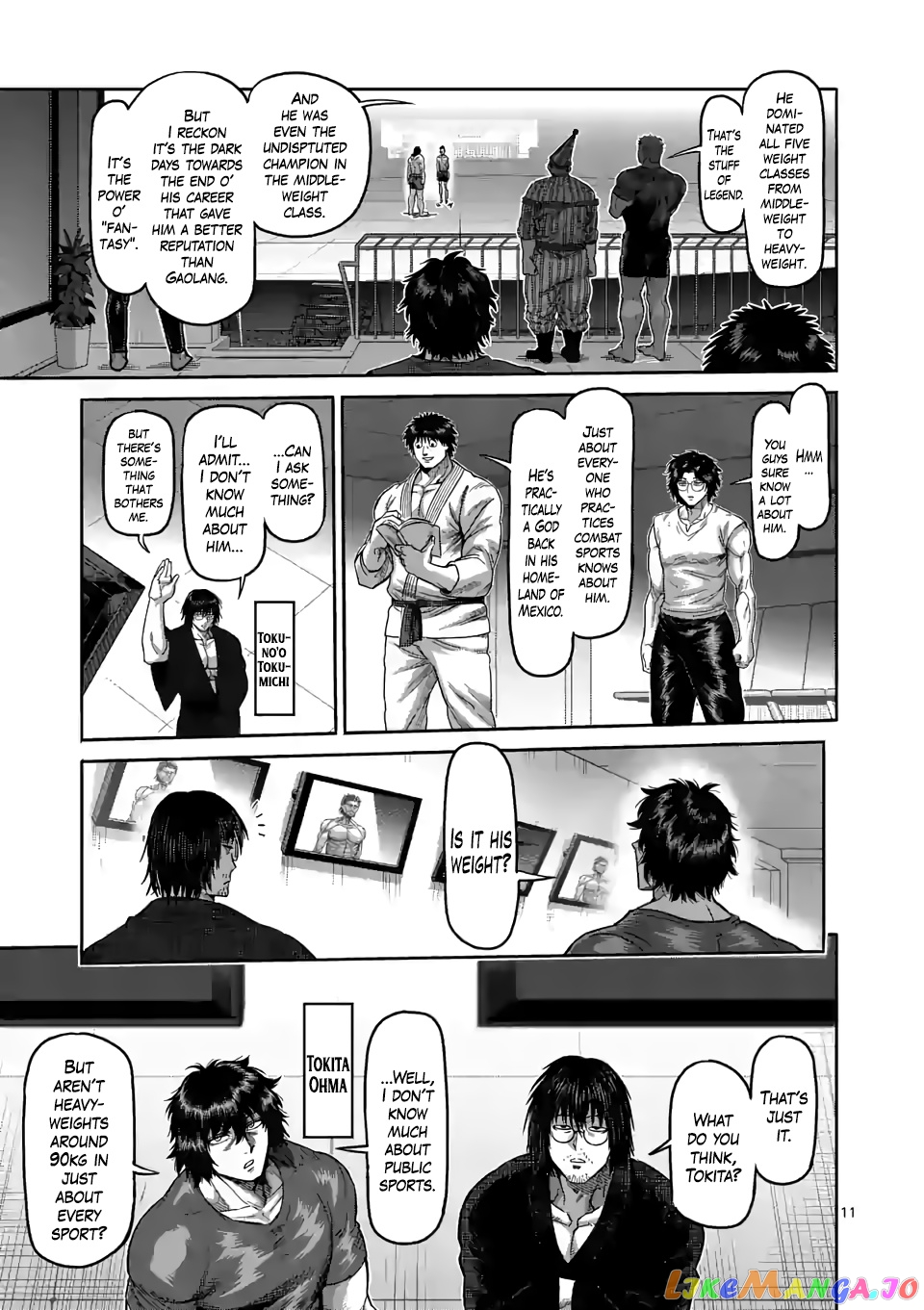 Kengan Omega chapter 59 - page 11