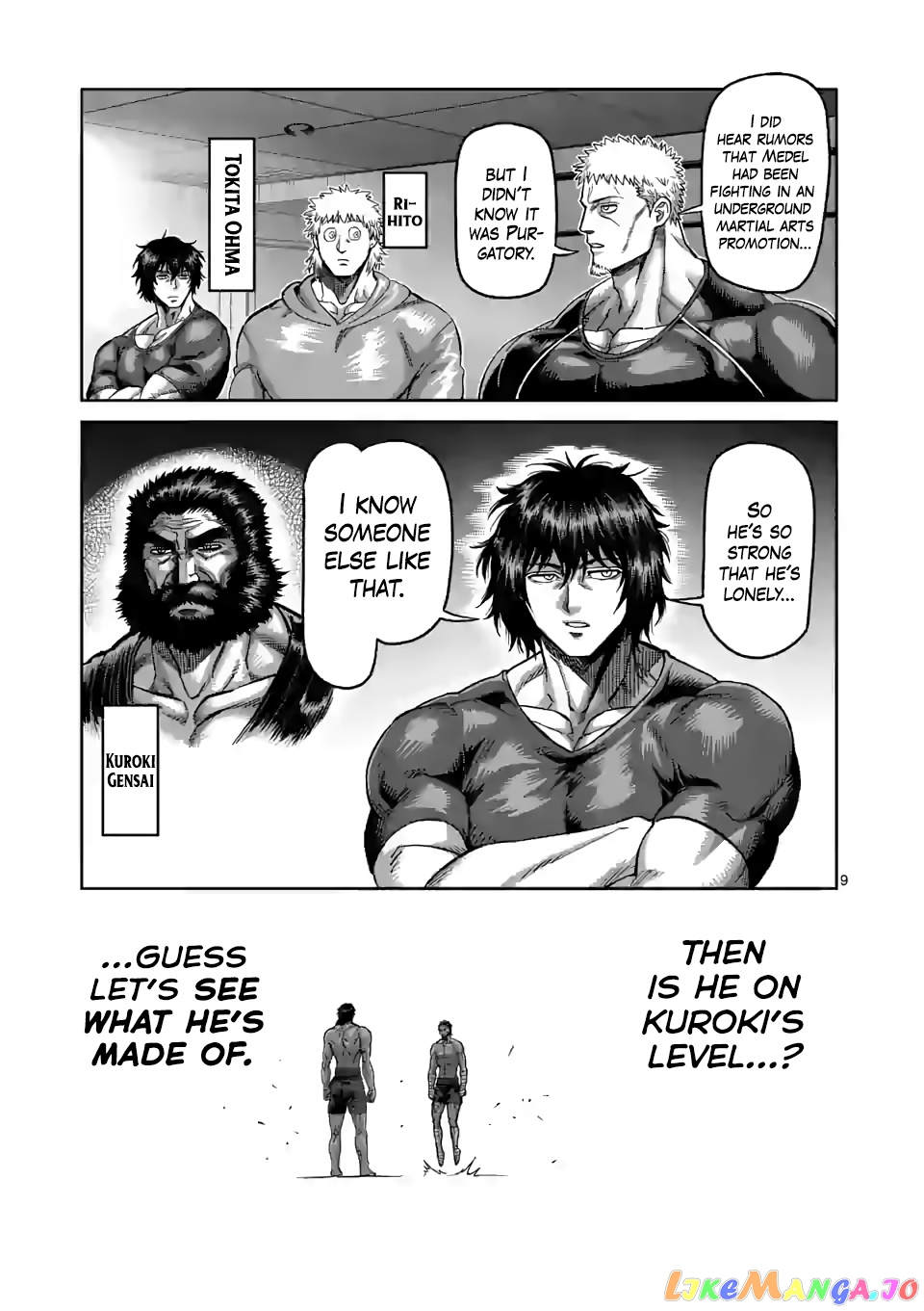 Kengan Omega chapter 59 - page 9