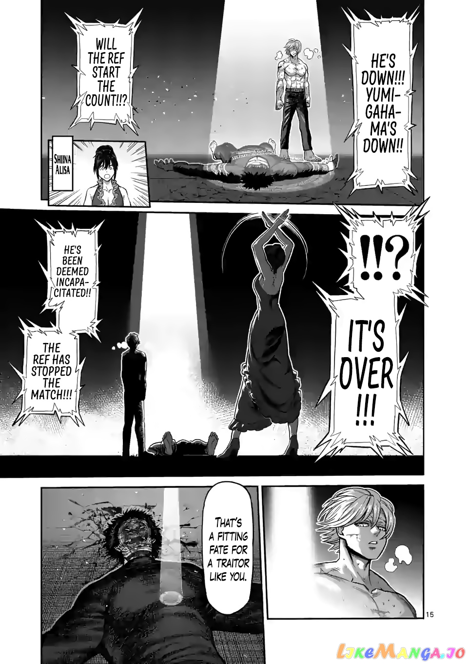 Kengan Omega chapter 80 - page 15