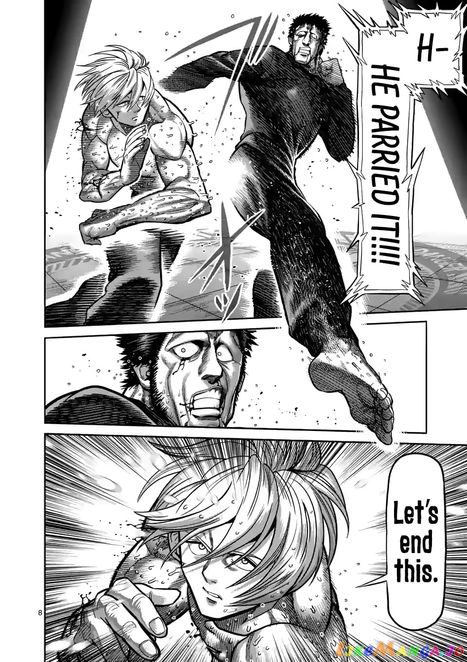 Kengan Omega chapter 80 - page 8