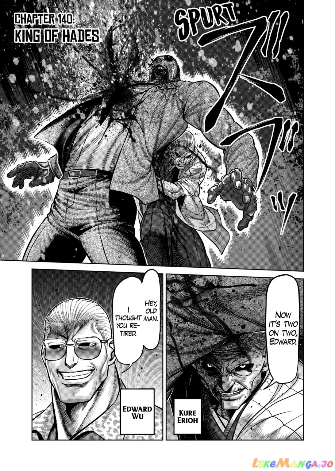 Kengan Omega chapter 140 - page 1