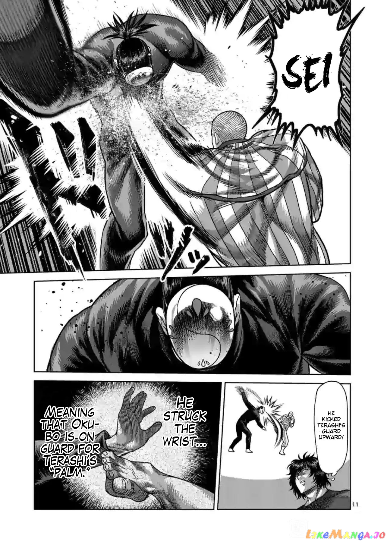 Kengan Omega chapter 116 - page 11