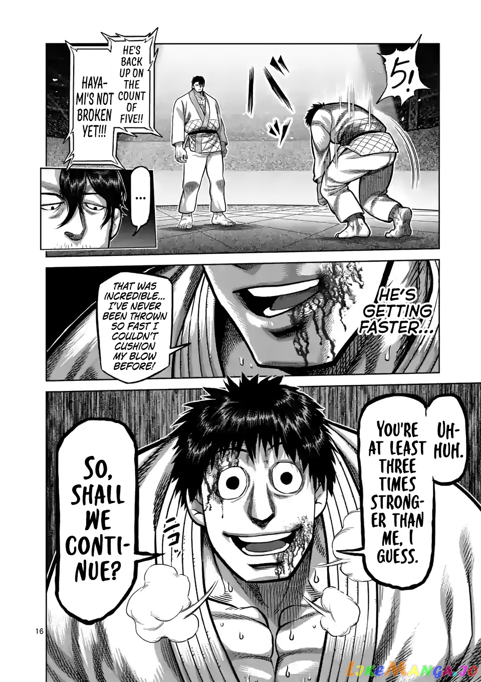 Kengan Omega chapter 99 - page 16