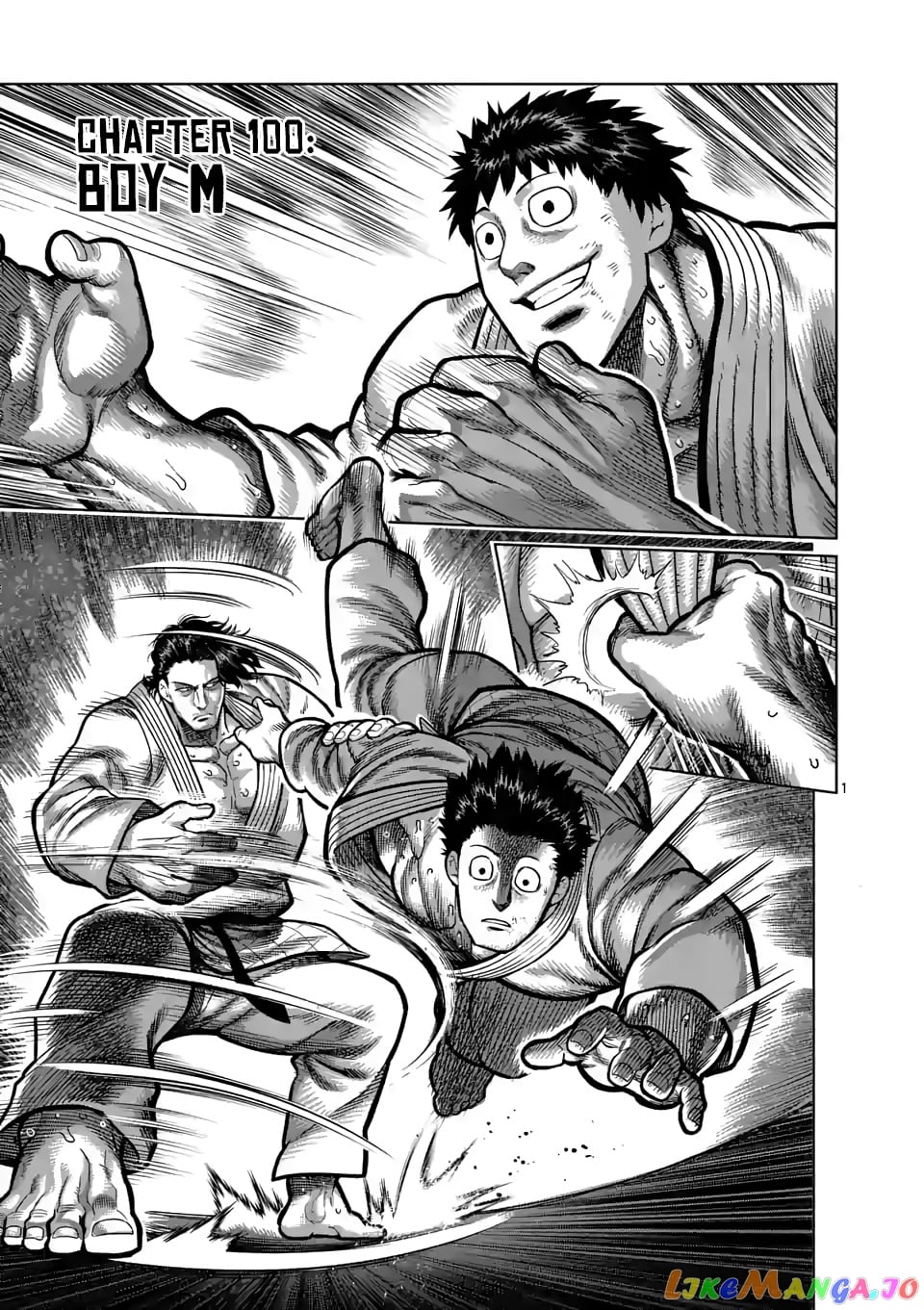 Kengan Omega chapter 100 - page 1