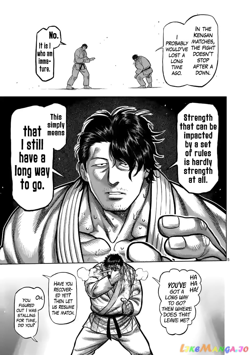 Kengan Omega chapter 100 - page 5