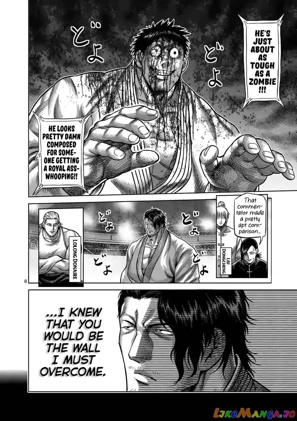 Kengan Omega chapter 100 - page 8