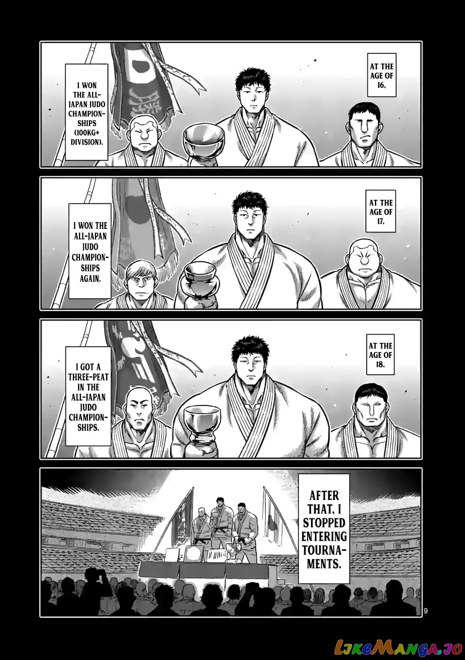 Kengan Omega chapter 100 - page 9