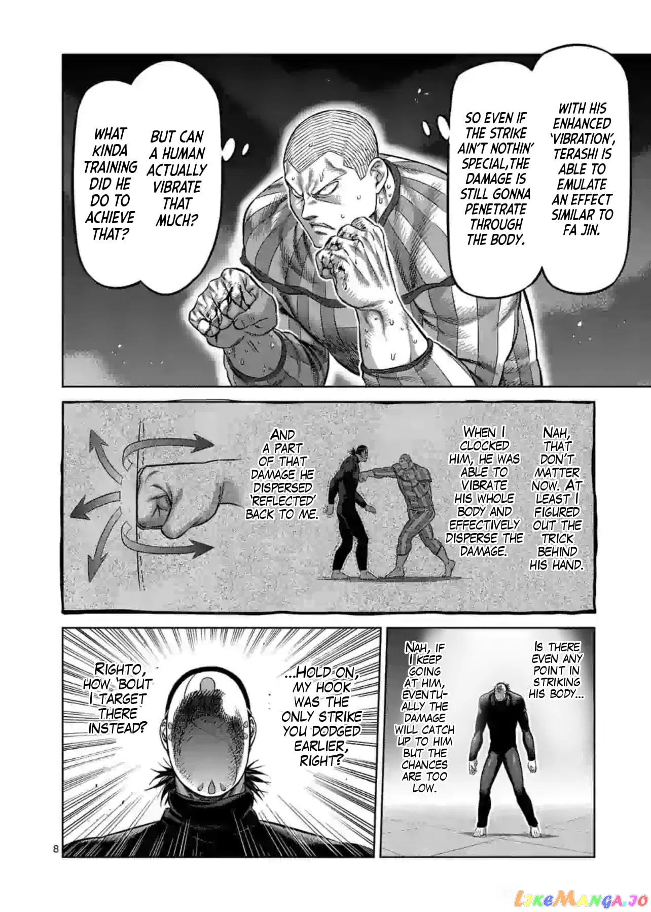 Kengan Omega chapter 117 - page 8