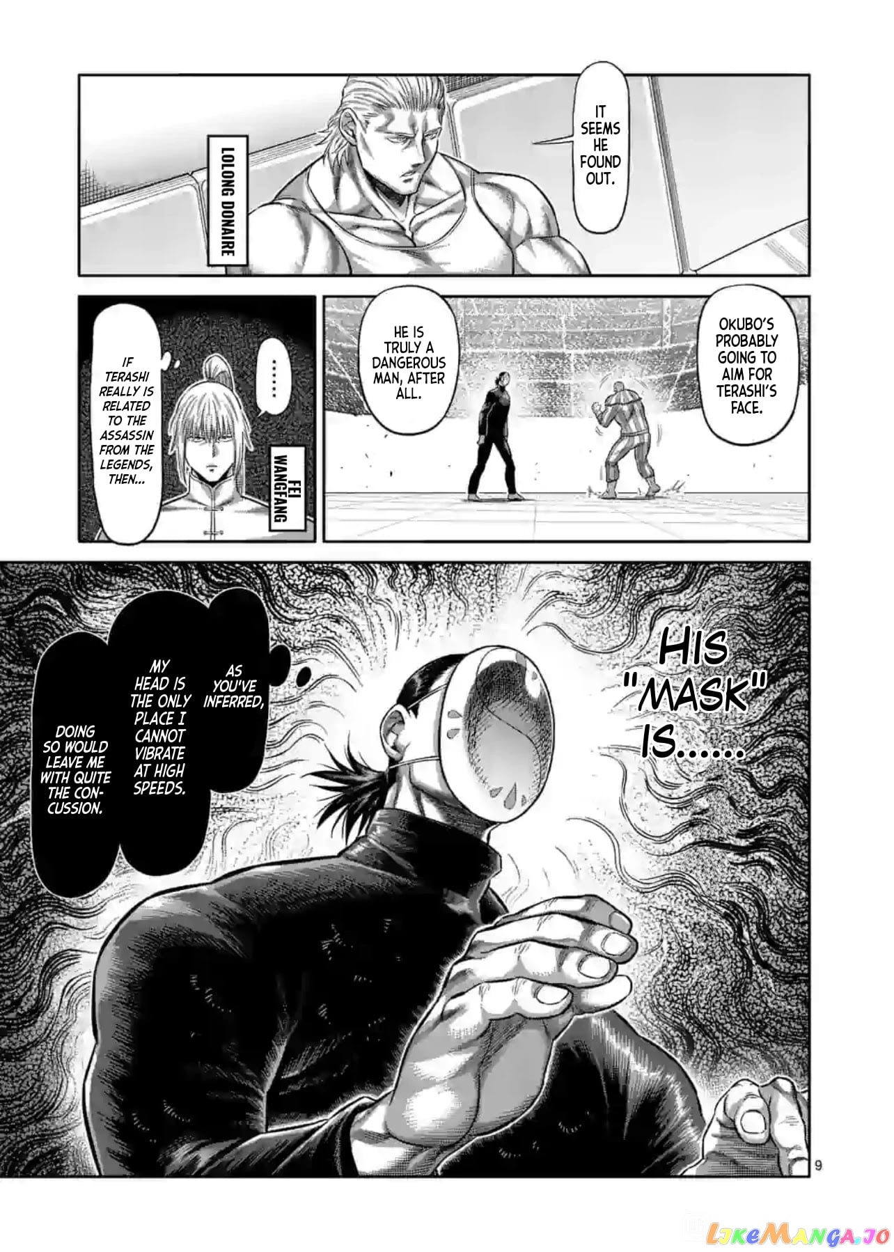 Kengan Omega chapter 117 - page 9