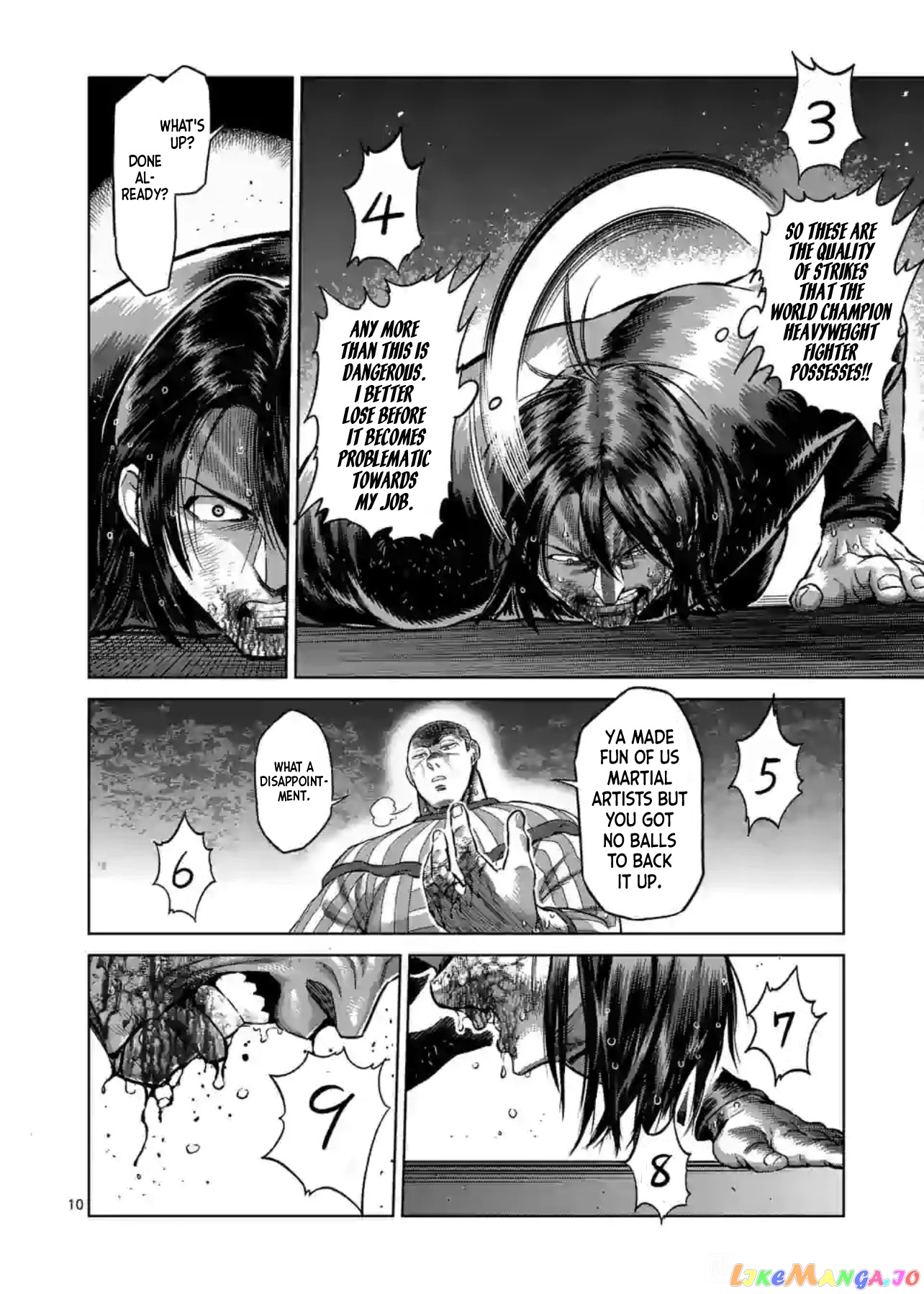 Kengan Omega chapter 119 - page 10