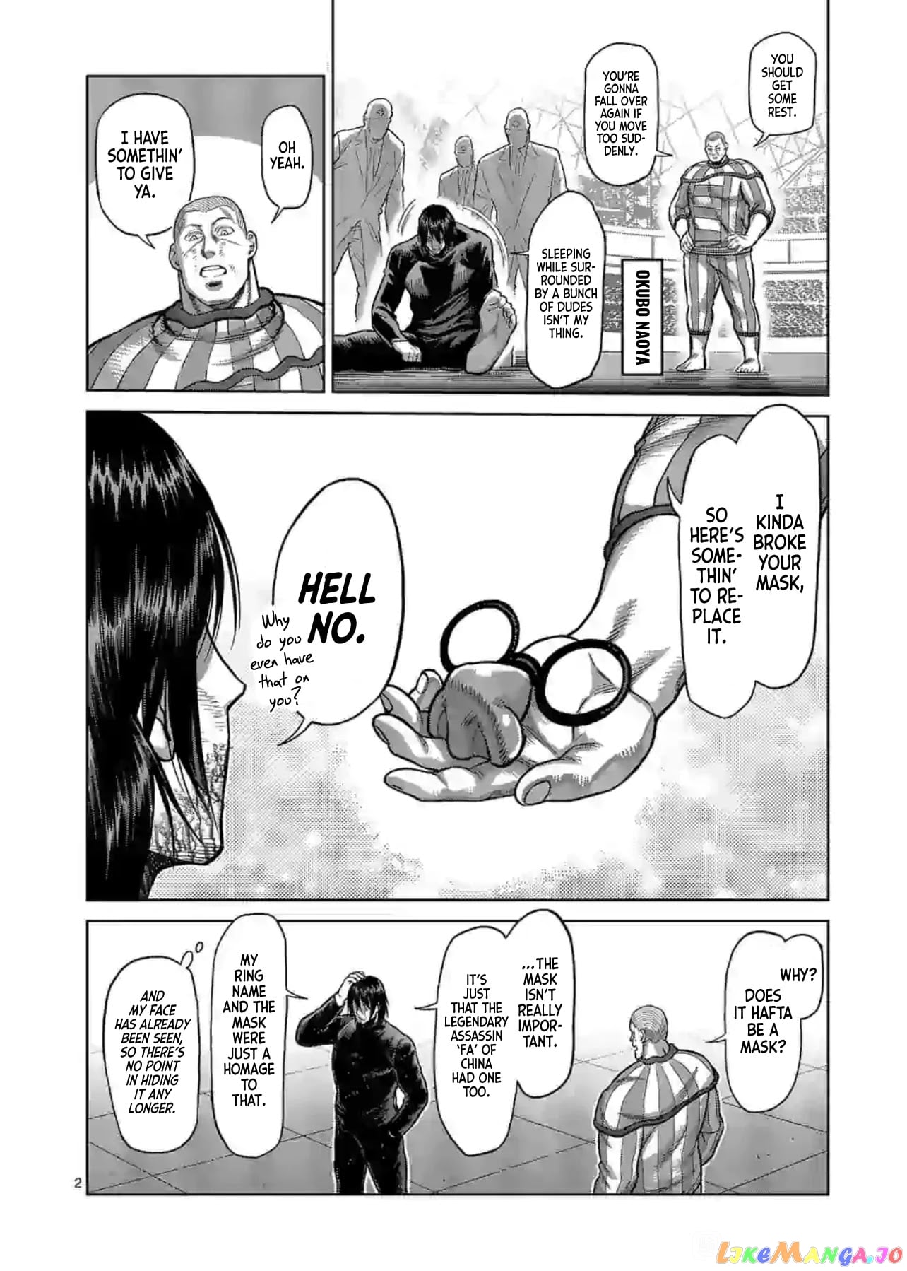 Kengan Omega chapter 120 - page 2