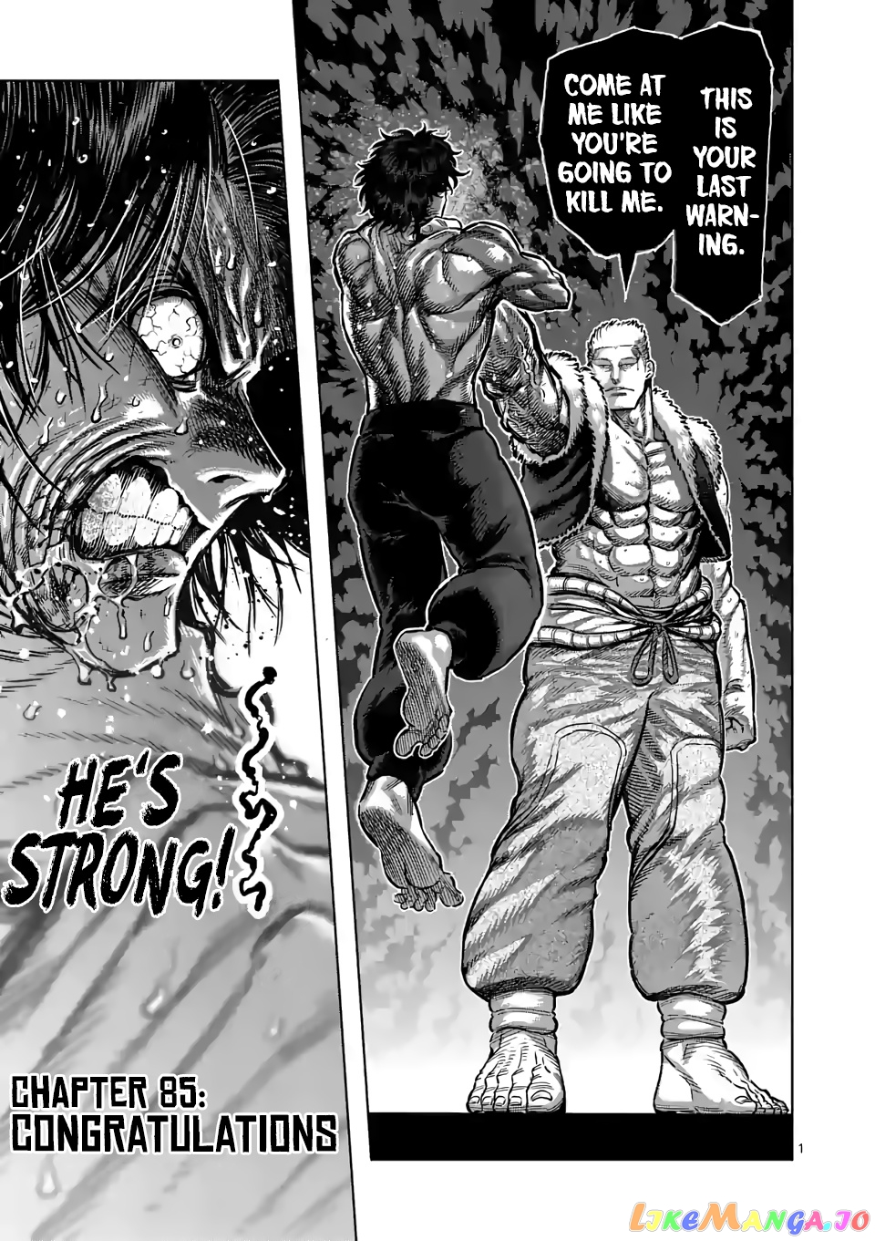 Kengan Omega chapter 85 - page 1
