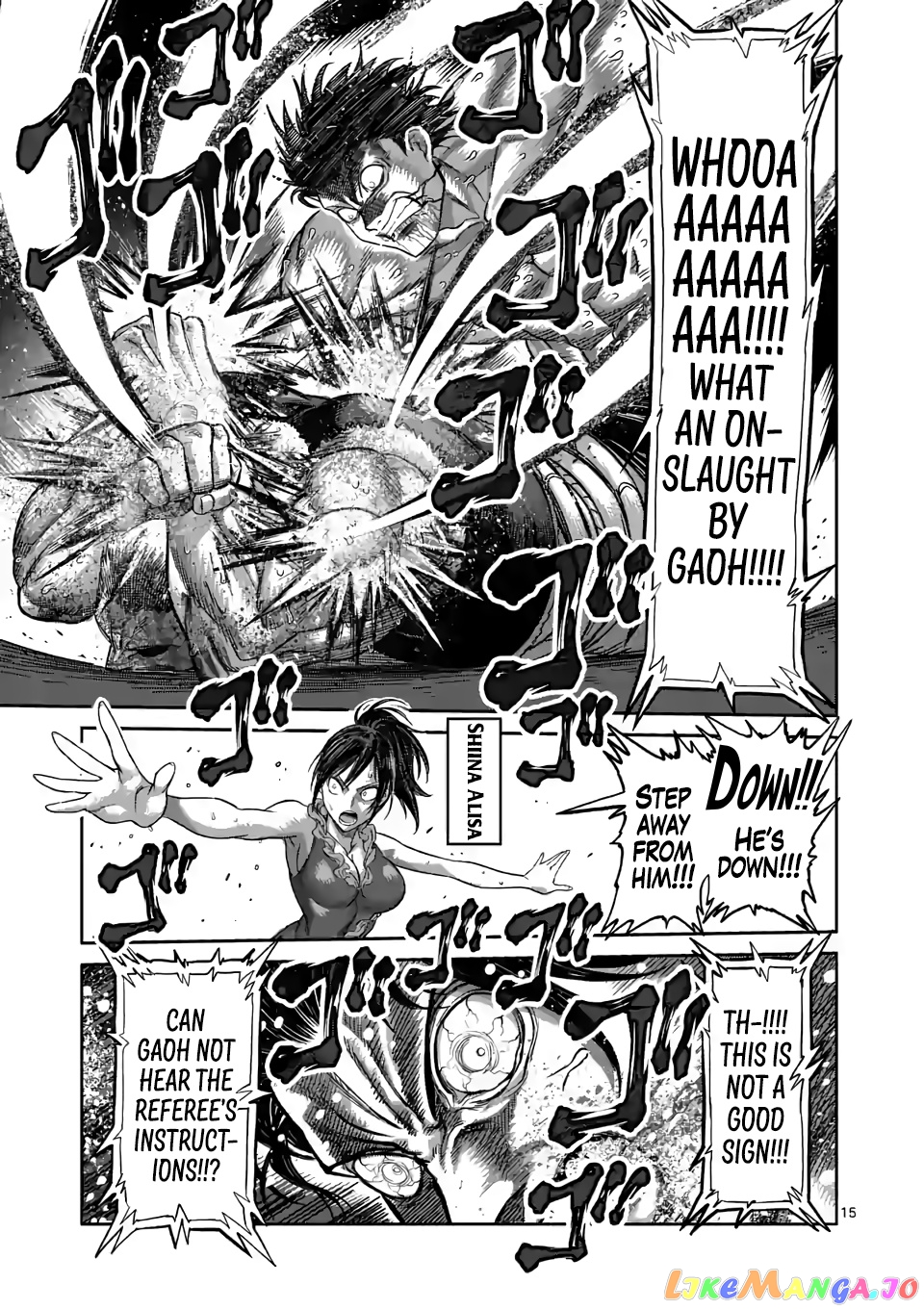 Kengan Omega chapter 85 - page 15