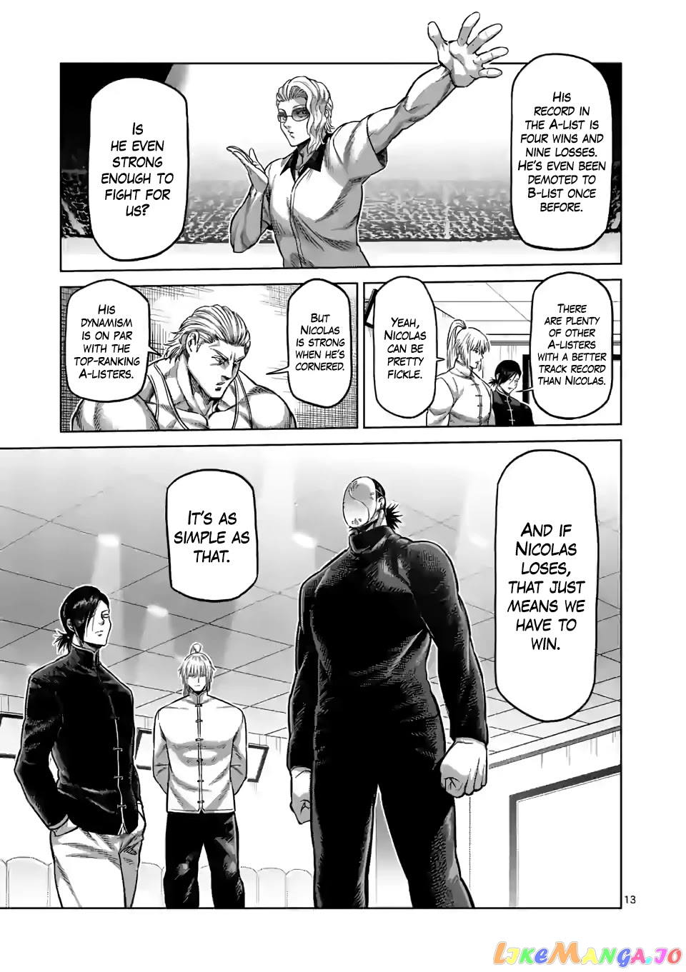 Kengan Omega chapter 103 - page 13