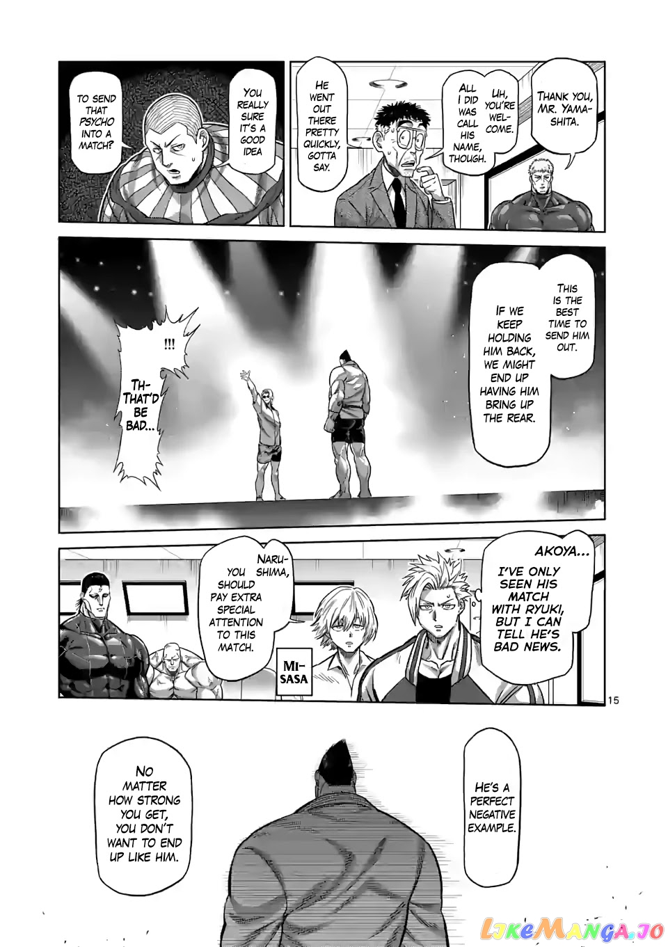 Kengan Omega chapter 103 - page 15