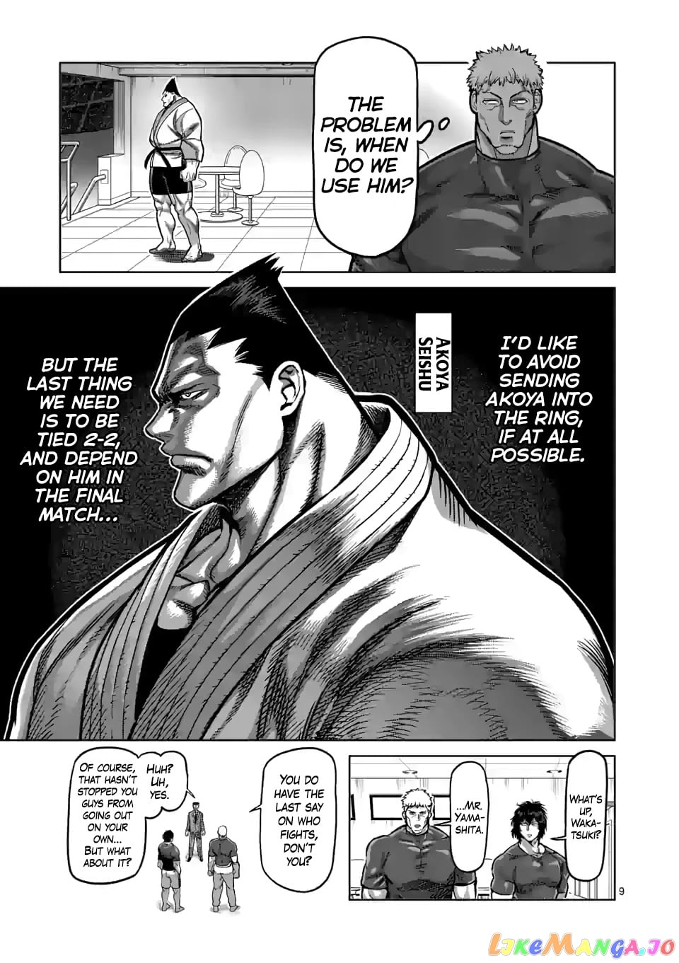Kengan Omega chapter 103 - page 9