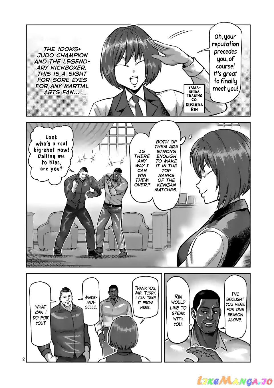 Kengan Omega chapter 104 - page 2