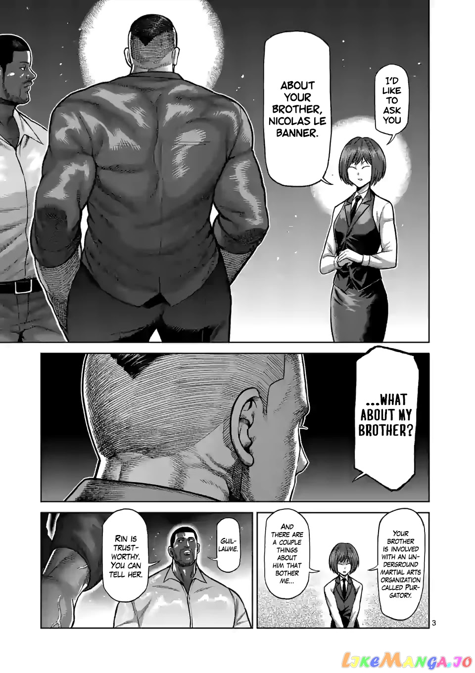Kengan Omega chapter 104 - page 3