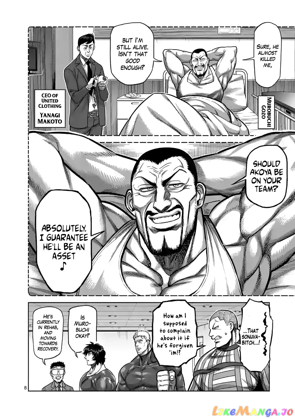 Kengan Omega chapter 104 - page 8
