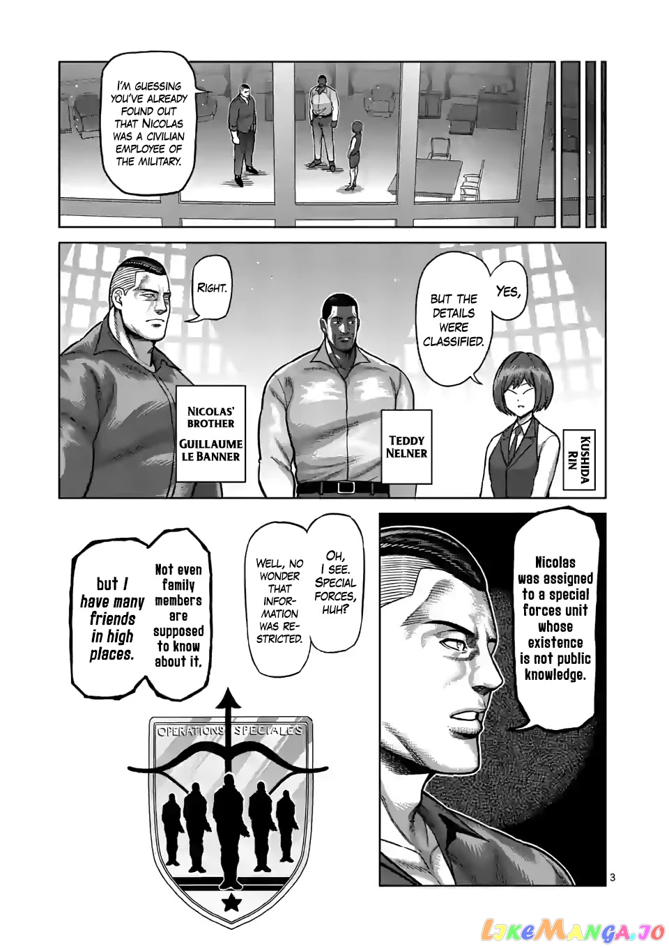 Kengan Omega chapter 105 - page 3