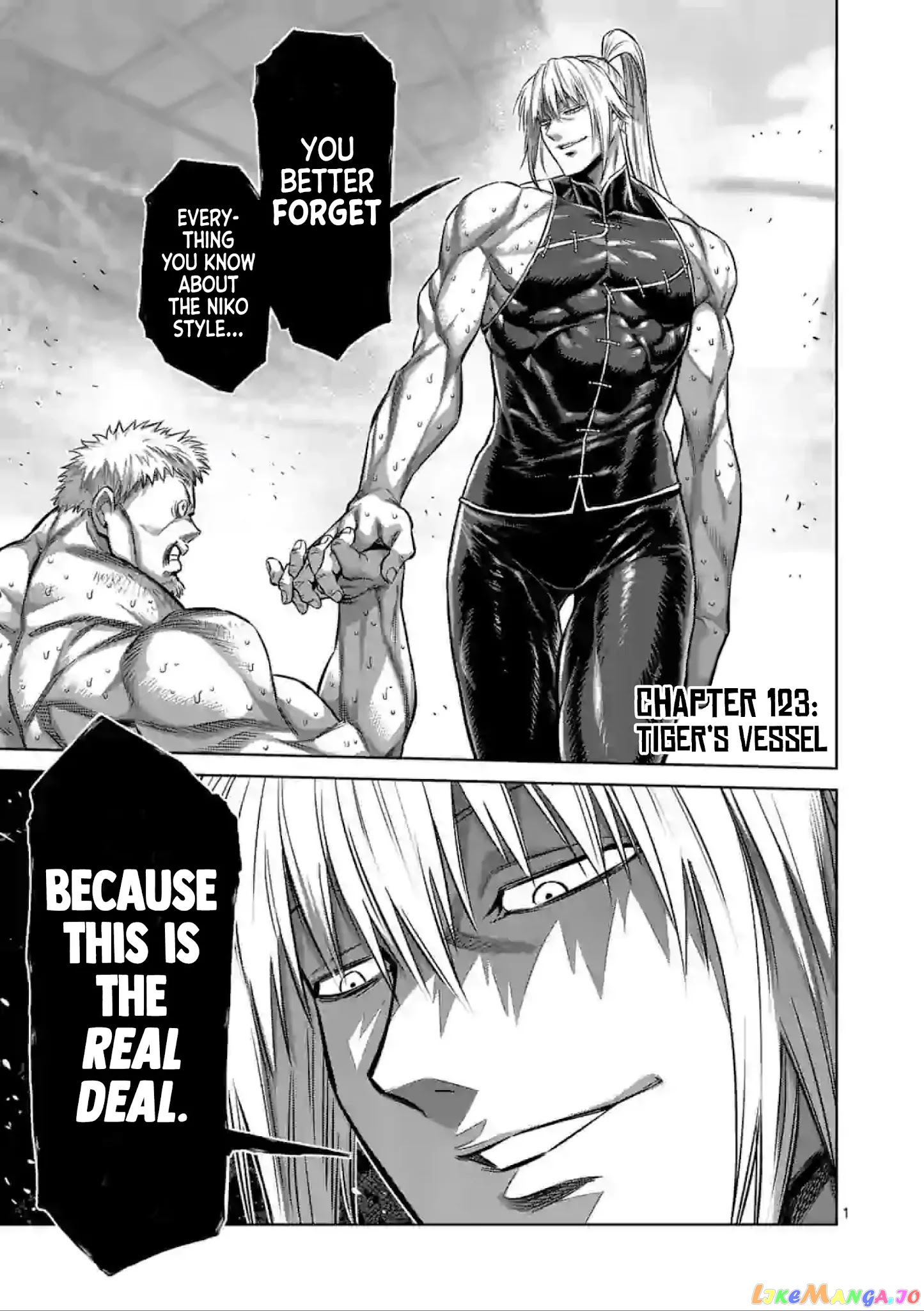 Kengan Omega chapter 123 - page 1