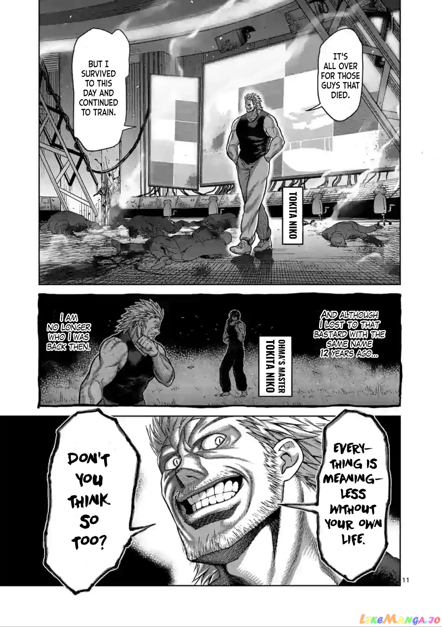 Kengan Omega chapter 123 - page 11