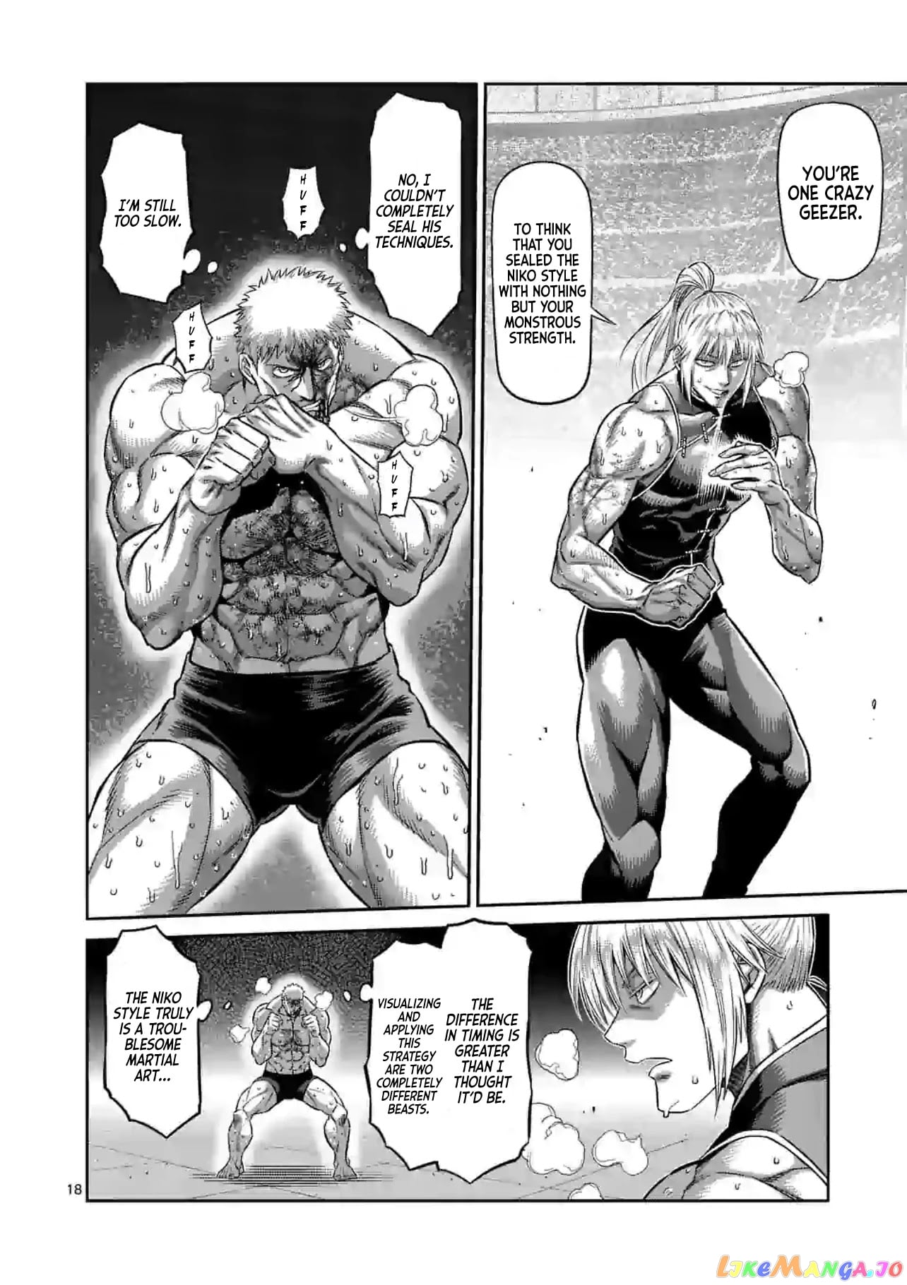 Kengan Omega chapter 124 - page 18