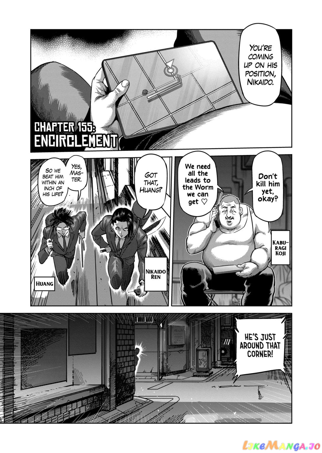 Kengan Omega chapter 155 - page 1