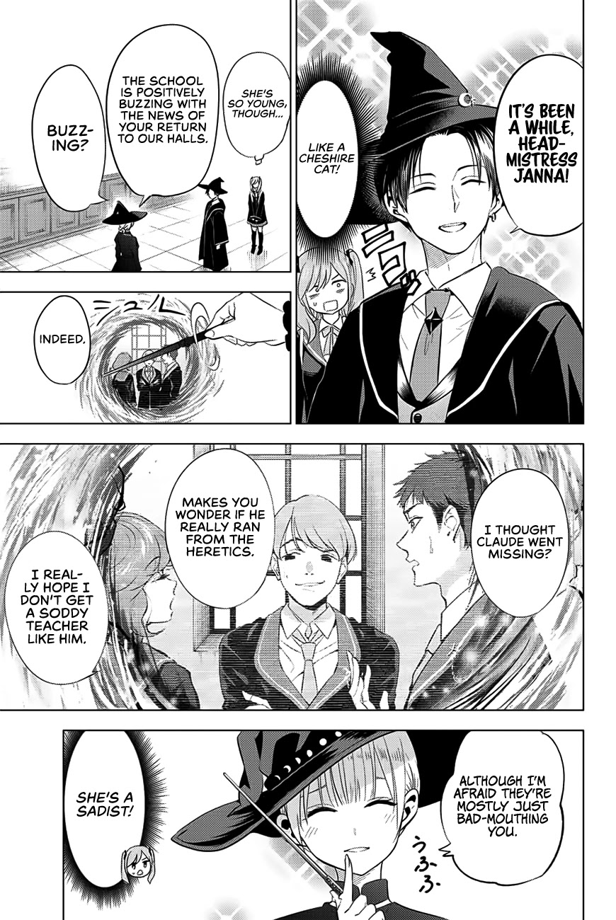 The Classroom of a Black Cat and a Witch chapter 4 - page 9