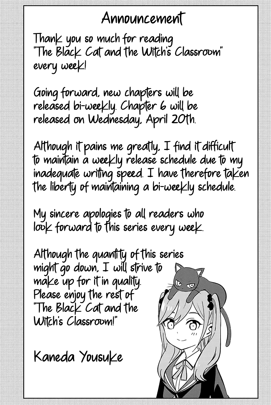 The Classroom of a Black Cat and a Witch chapter 5 - page 28