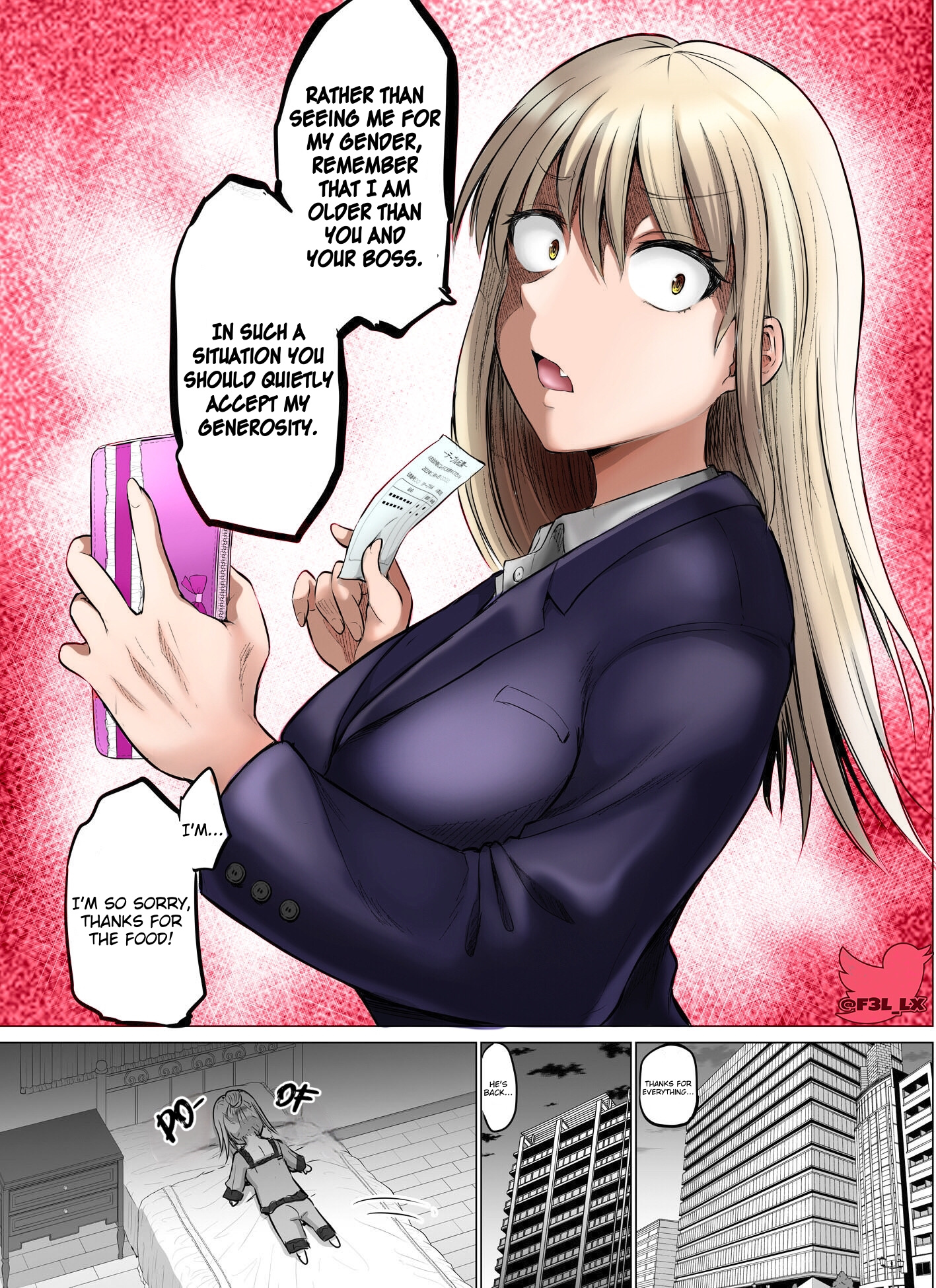 Kore Kara Dandan Shiawase Ni Natte Iku Kowai Onna Joushi chapter 4 - page 4