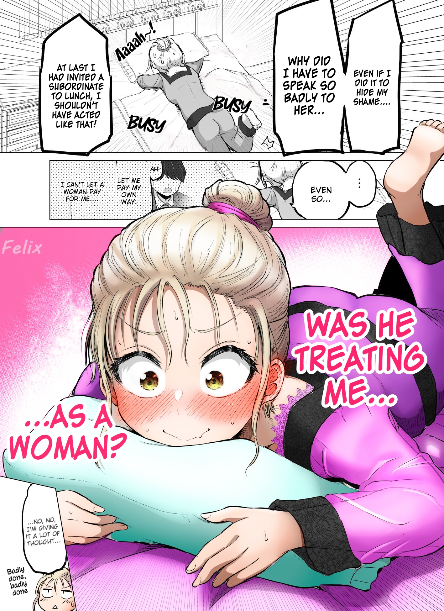 Kore Kara Dandan Shiawase Ni Natte Iku Kowai Onna Joushi chapter 4 - page 5