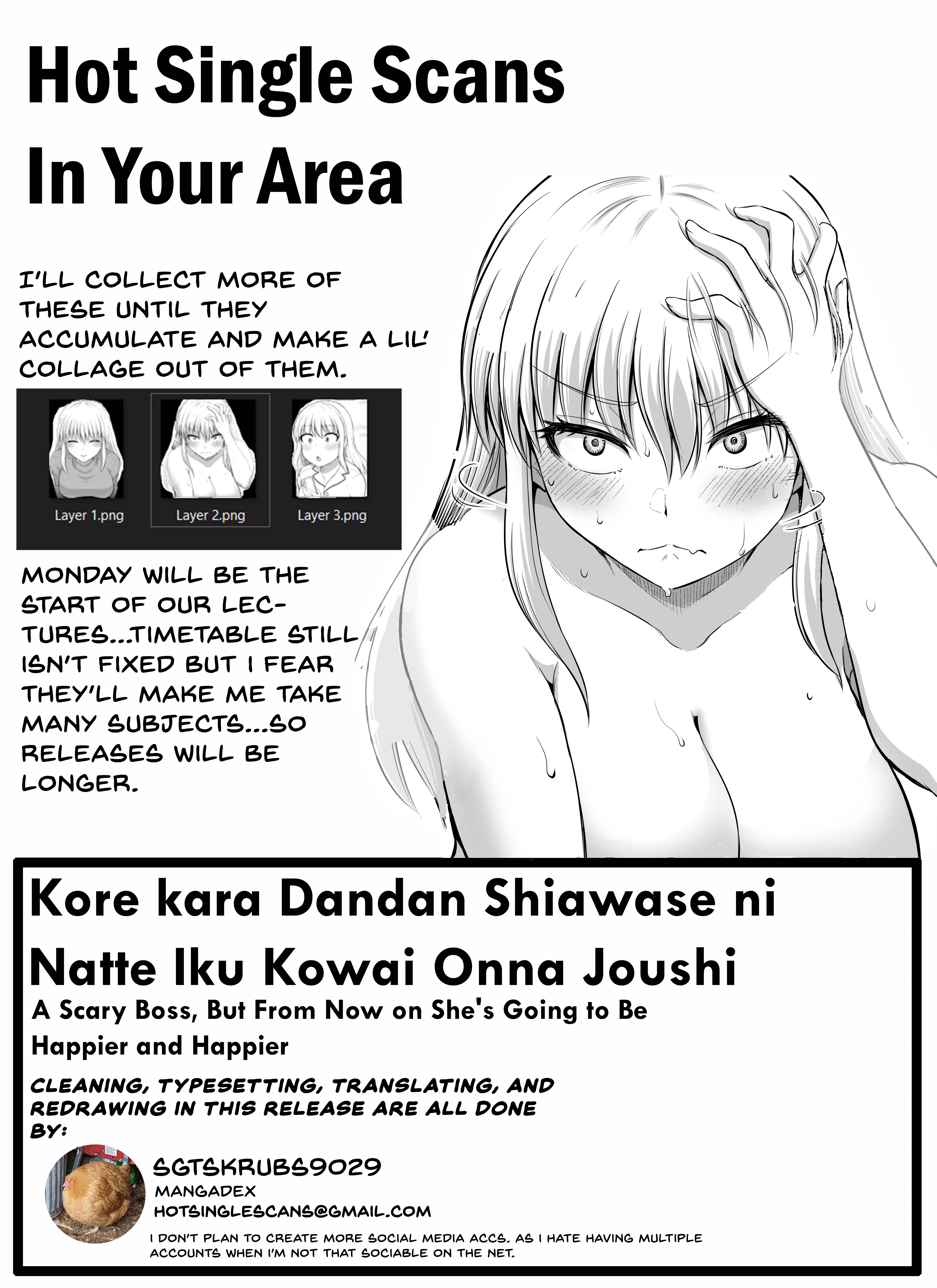 Kore Kara Dandan Shiawase Ni Natte Iku Kowai Onna Joushi chapter 10 - page 5
