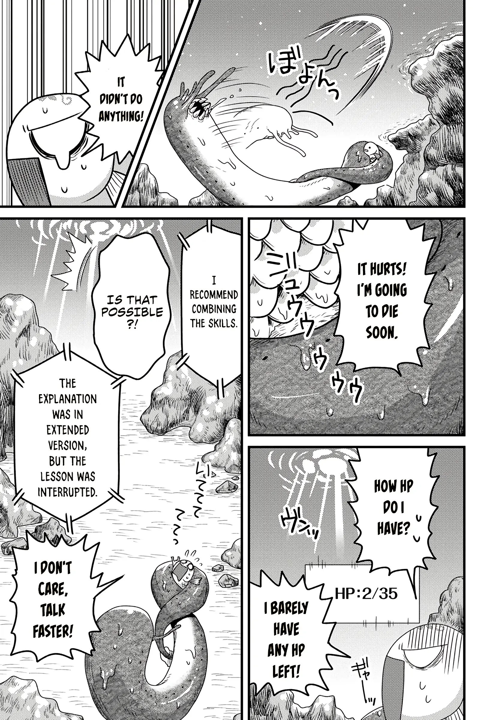 Tensei Shitara Kozakana datta kedo Ryuu ni Nareru Rashii node Ganbarimasu Chapter 2.2 - page 8