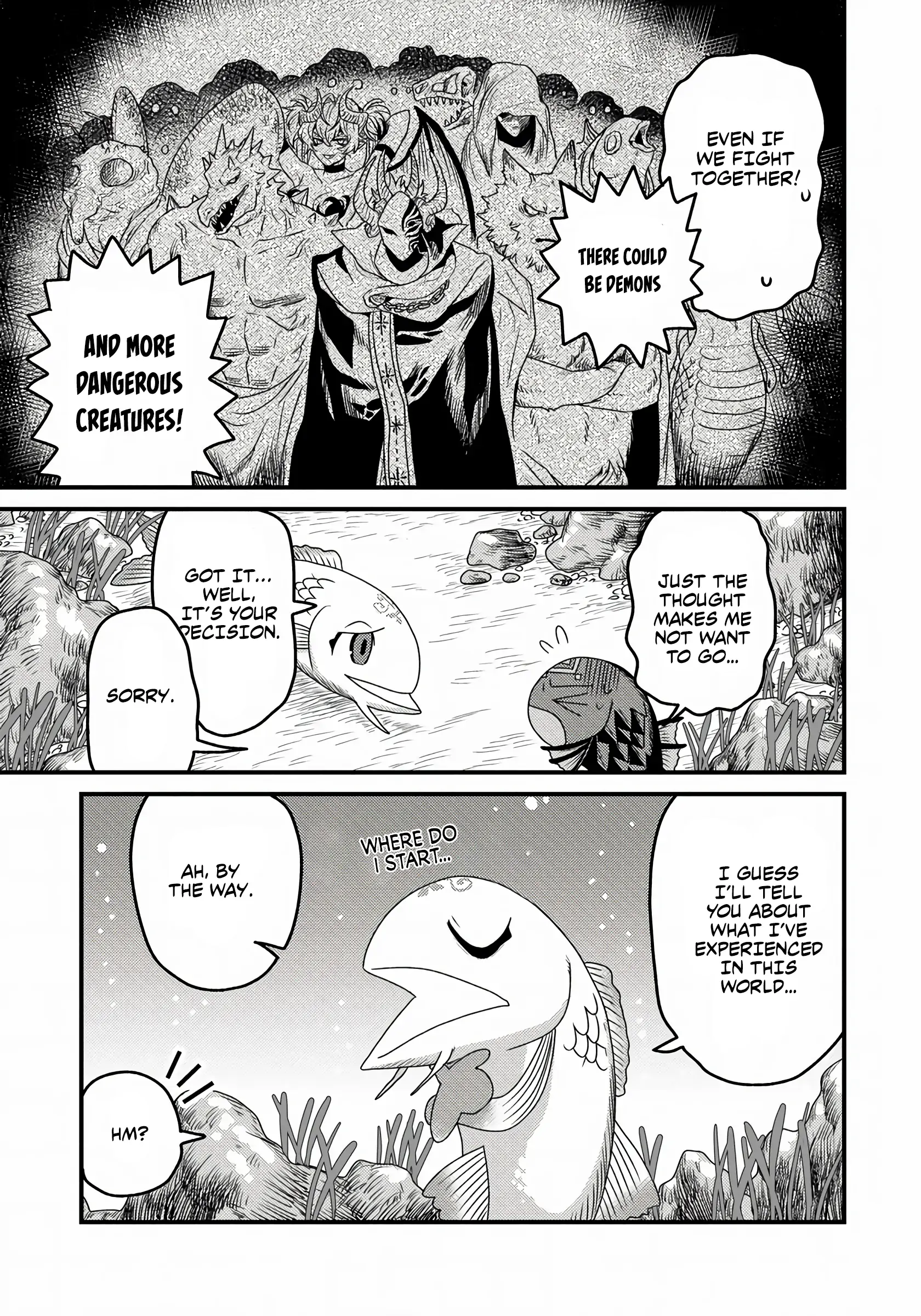 Tensei Shitara Kozakana datta kedo Ryuu ni Nareru Rashii node Ganbarimasu Chapter 4.1 - page 3