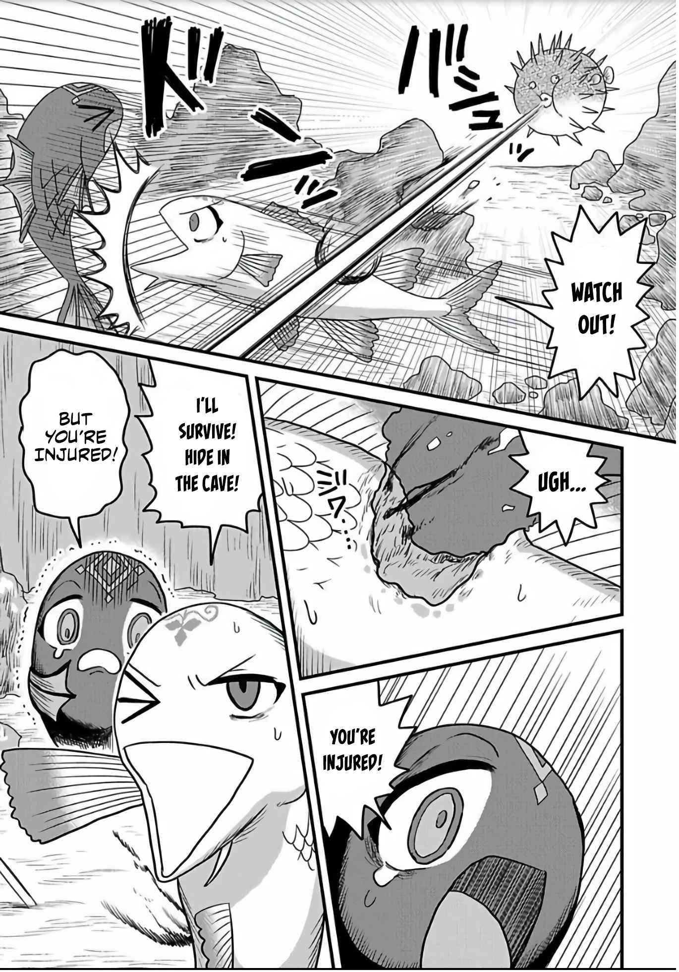 Tensei Shitara Kozakana datta kedo Ryuu ni Nareru Rashii node Ganbarimasu Chapter 4.2 - page 1