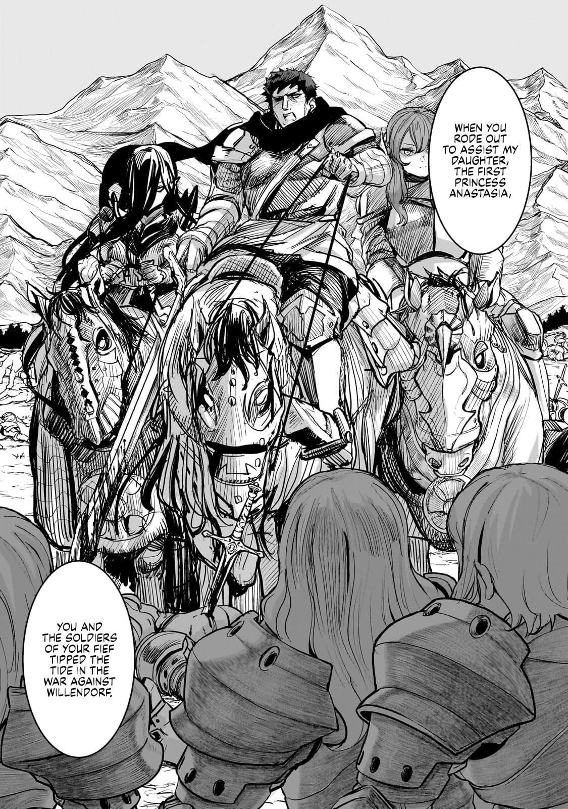 Virgin Knight who is the Frontier Lord in the Gender Switched World chapter 1 - page 19
