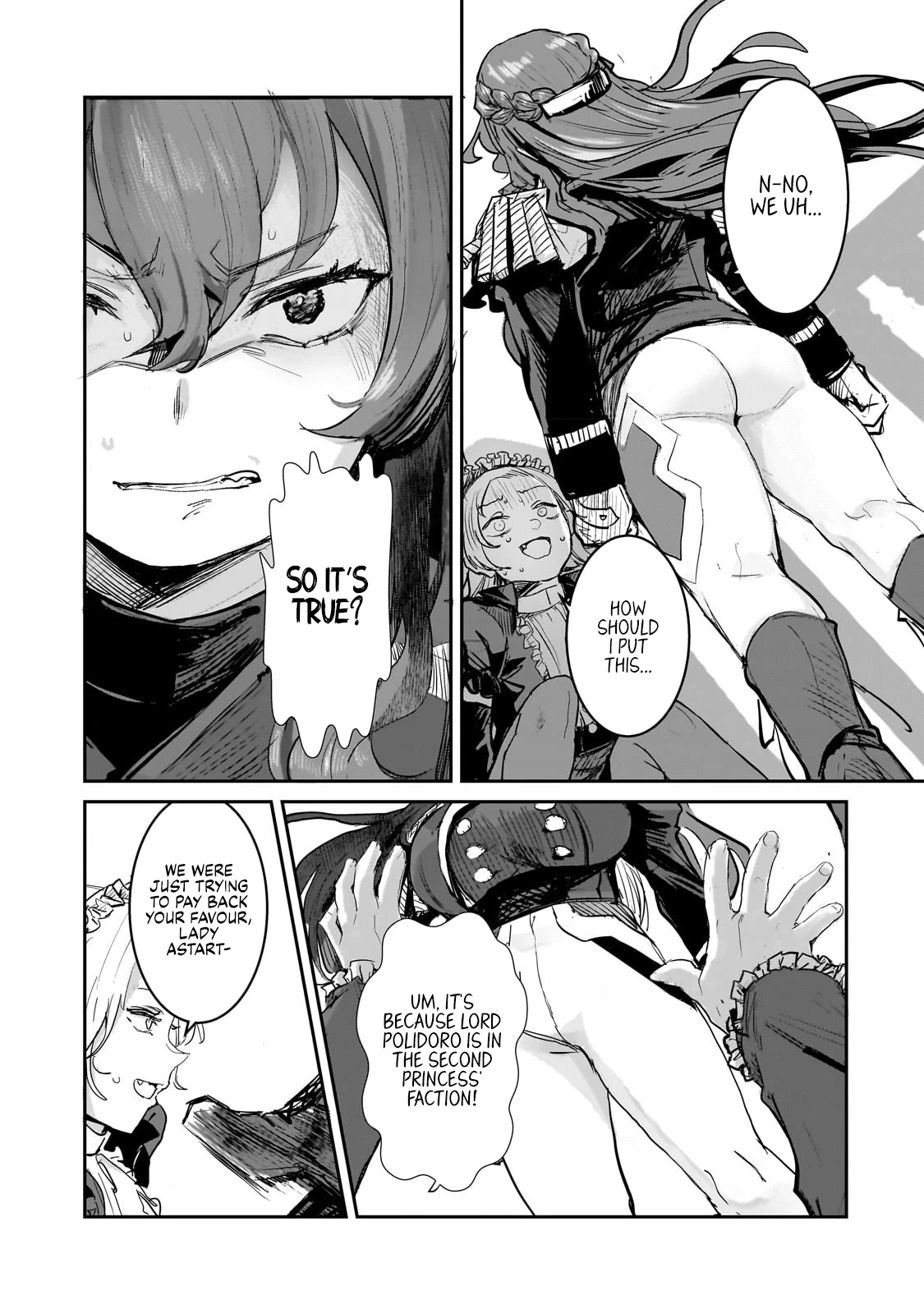 Virgin Knight who is the Frontier Lord in the Gender Switched World chapter 2 - page 13