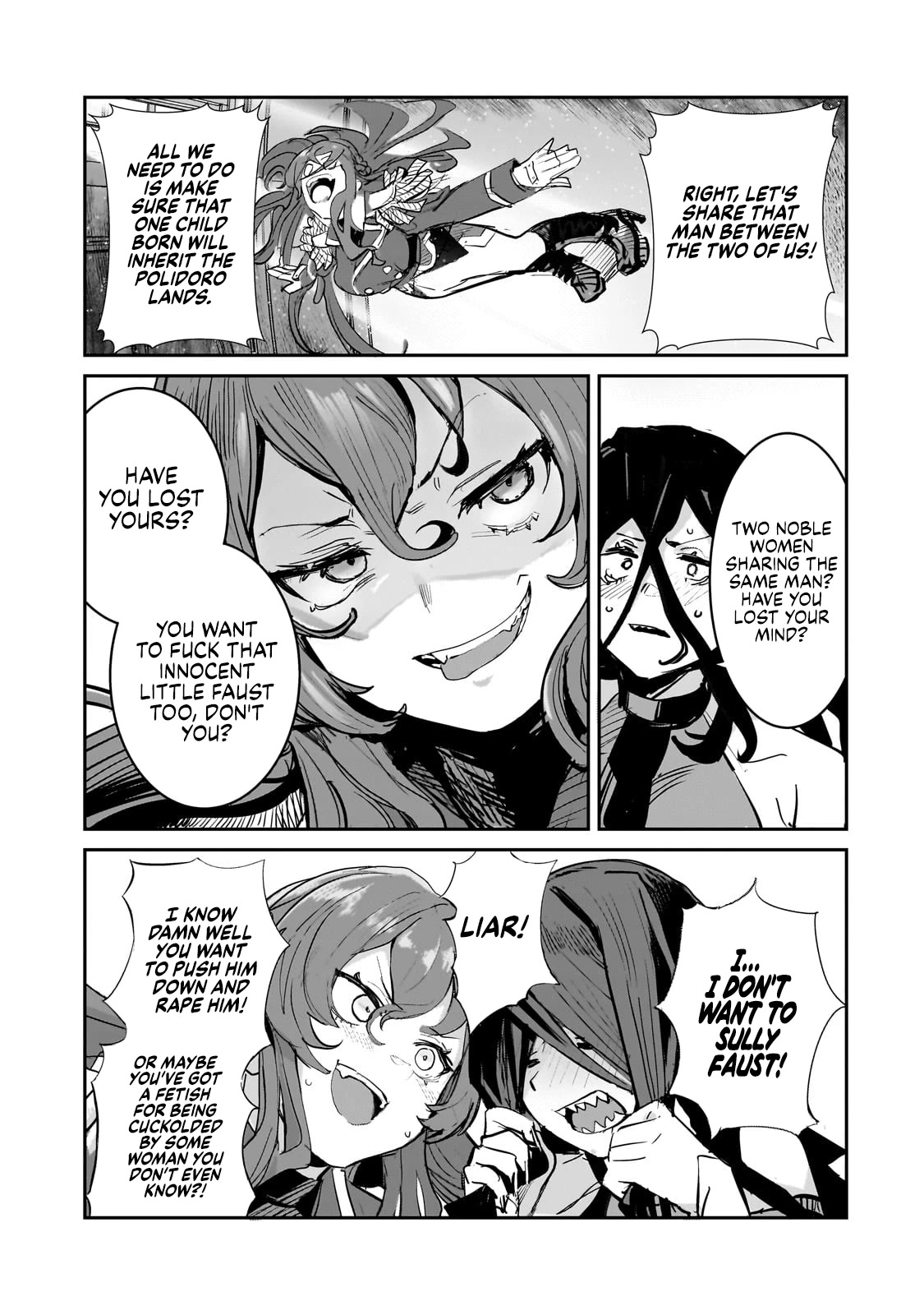 Virgin Knight who is the Frontier Lord in the Gender Switched World chapter 2 - page 31