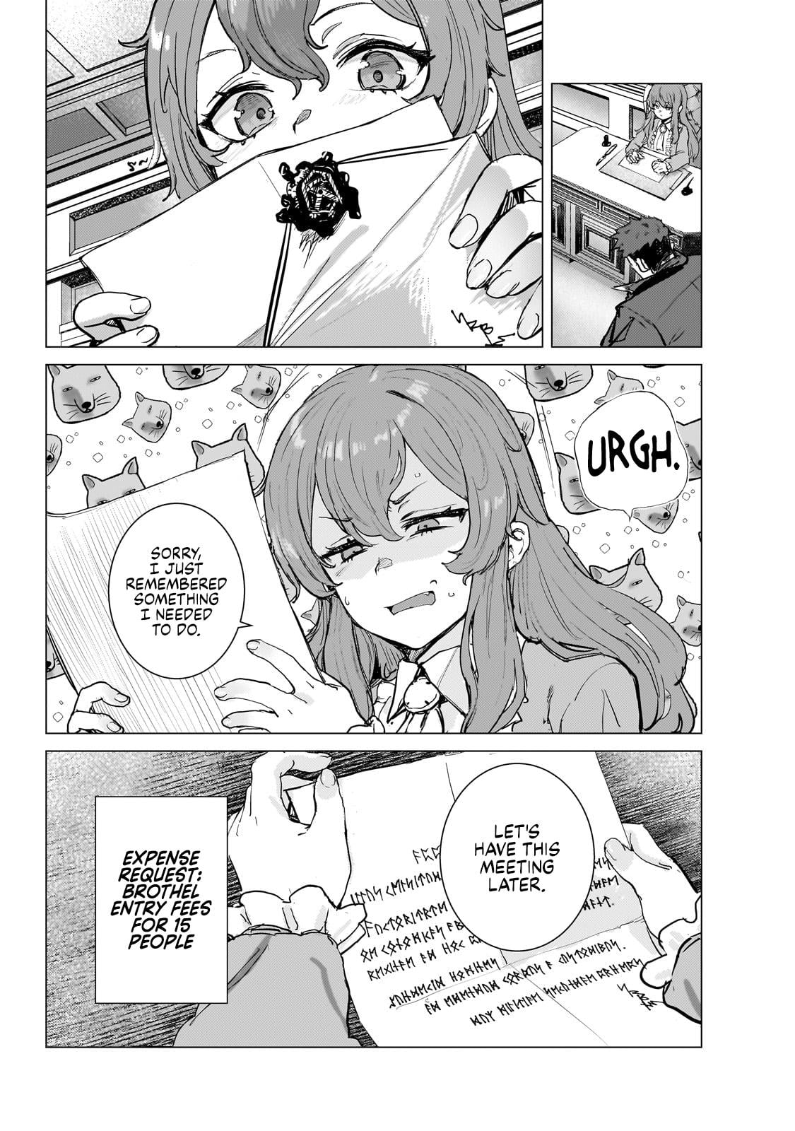 Virgin Knight who is the Frontier Lord in the Gender Switched World chapter 3.1 - page 1