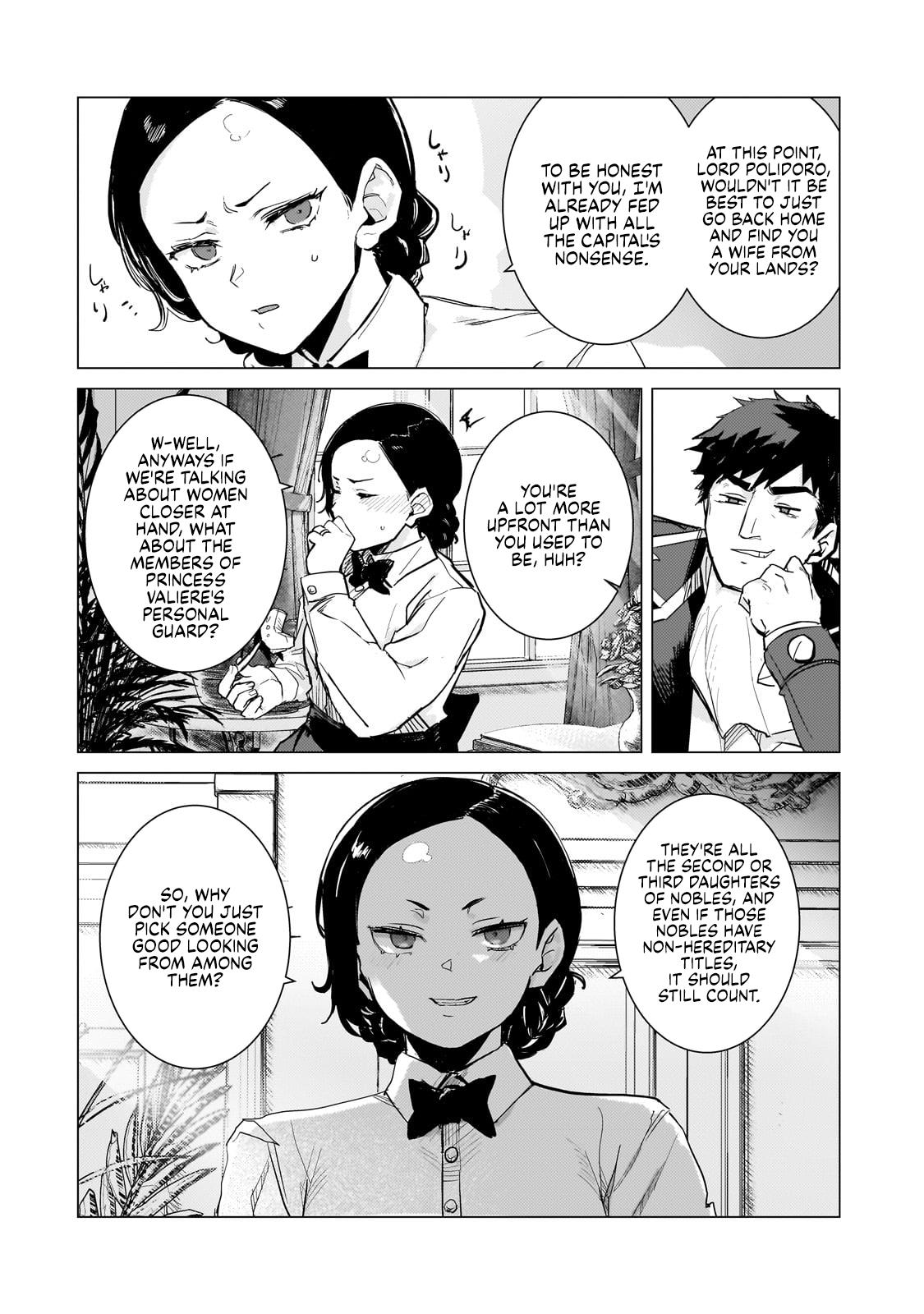 Virgin Knight who is the Frontier Lord in the Gender Switched World chapter 3.1 - page 14