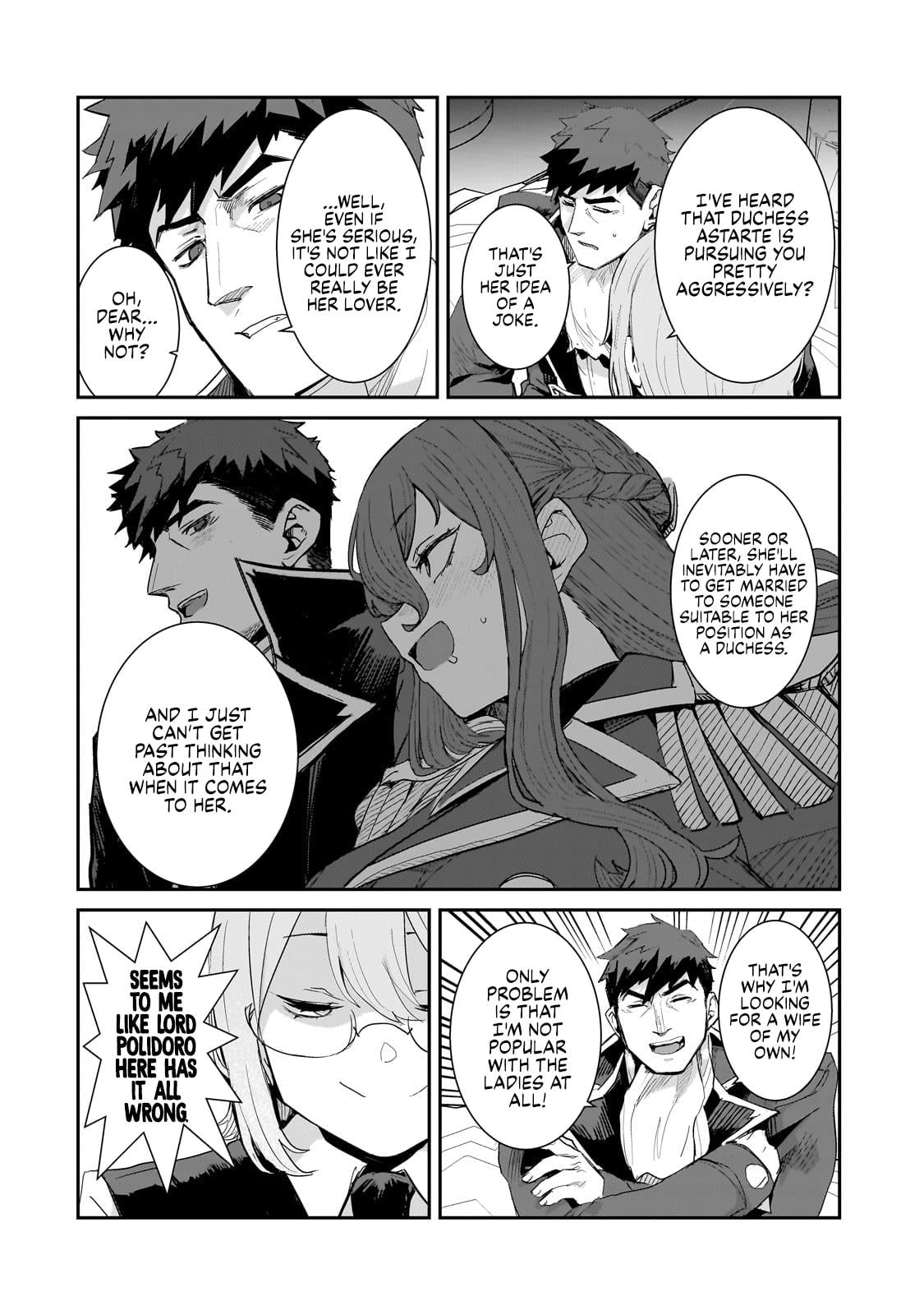 Virgin Knight who is the Frontier Lord in the Gender Switched World chapter 3.1 - page 8