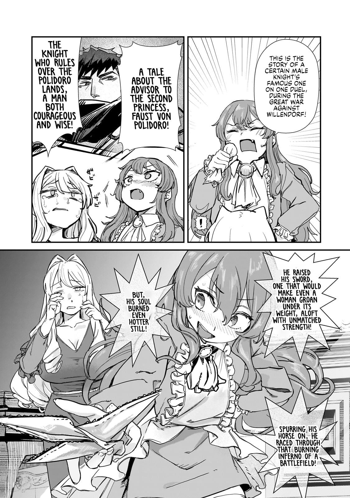Virgin Knight who is the Frontier Lord in the Gender Switched World chapter 3.2 - page 11