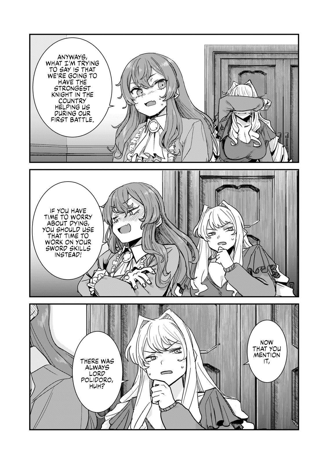Virgin Knight who is the Frontier Lord in the Gender Switched World chapter 3.2 - page 13