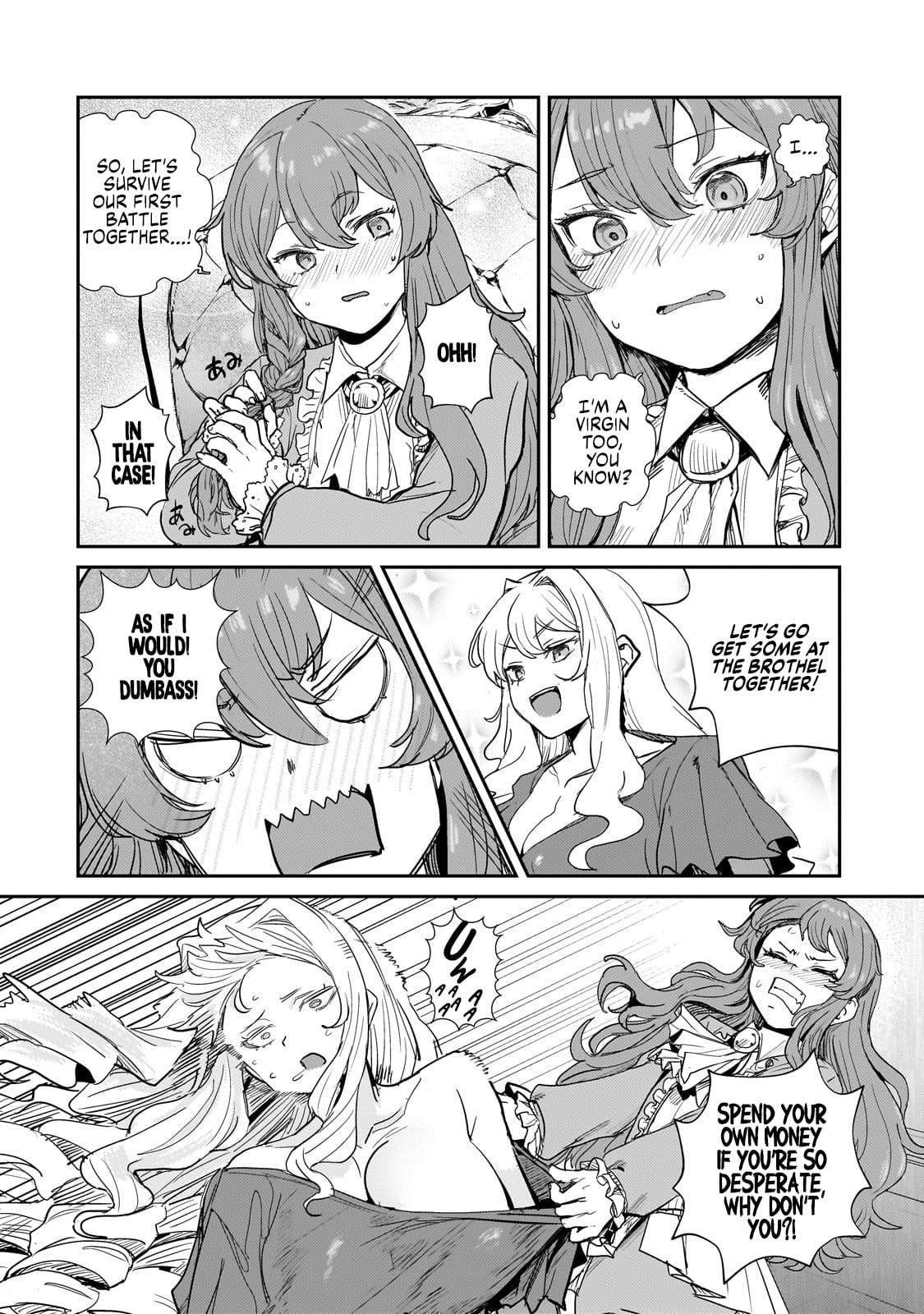 Virgin Knight who is the Frontier Lord in the Gender Switched World chapter 3.2 - page 4