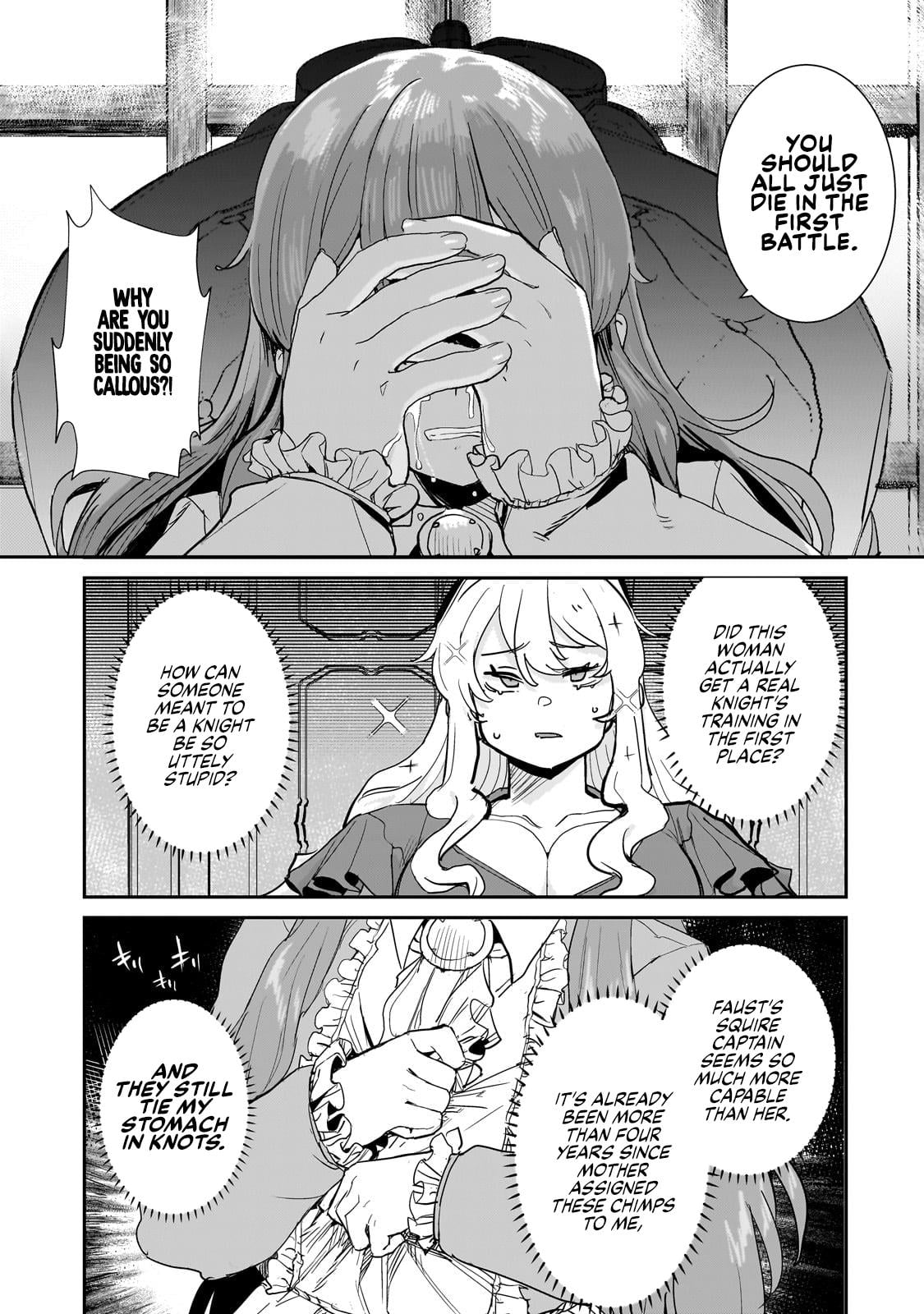 Virgin Knight who is the Frontier Lord in the Gender Switched World chapter 3.2 - page 7